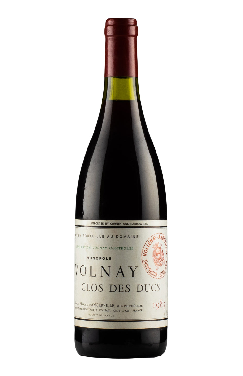 Volnay Clos des Ducs Marquis d`Angerville 1985