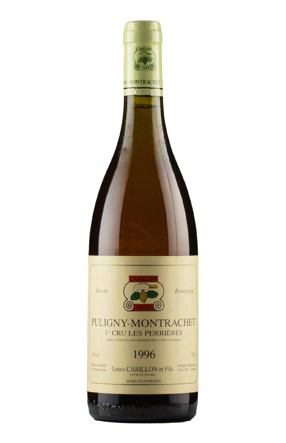Puligny Montrachet Les Perrieres Louis Carillon 1996