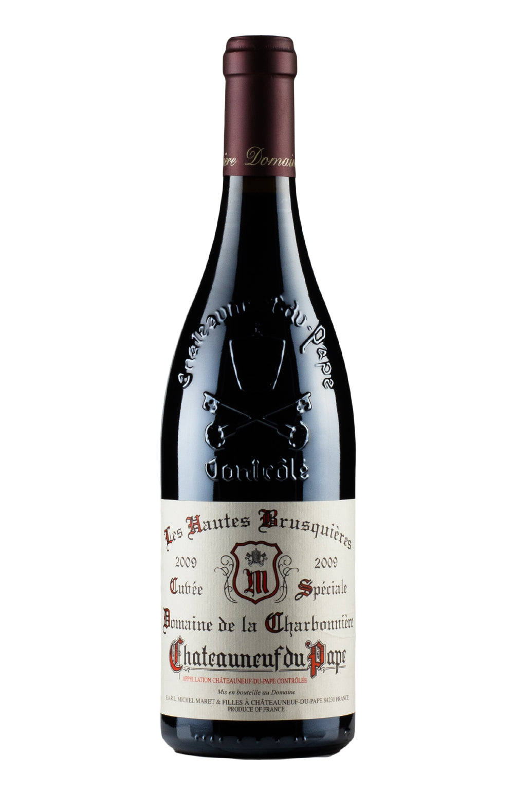 Chateauneuf du Pape Les Hautes Brusquieres Charbonniere 2010