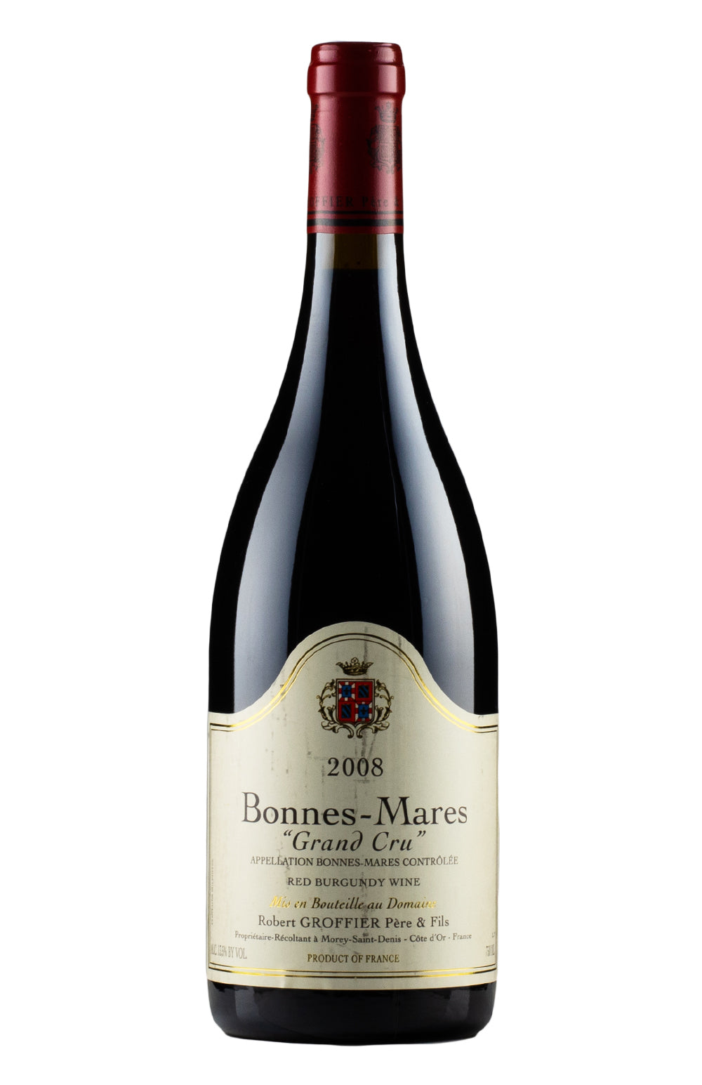 Bonnes Mares Robert Groffier 2008