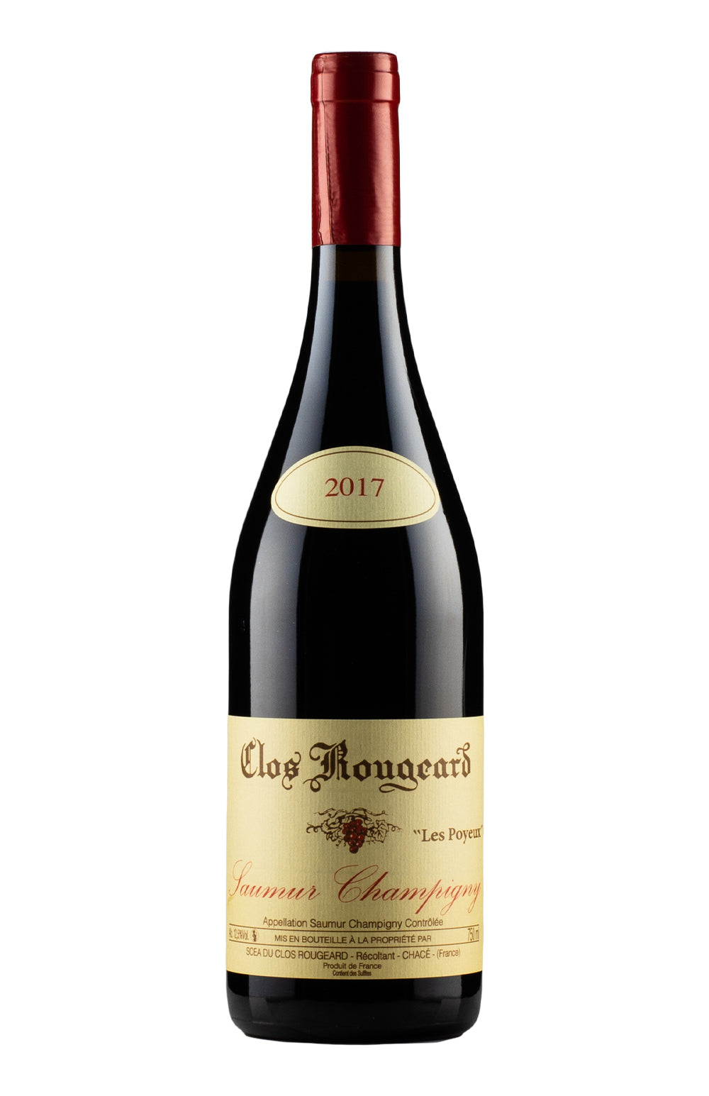 Saumur Champigny Les Poyeux Clos Rougeard 2017