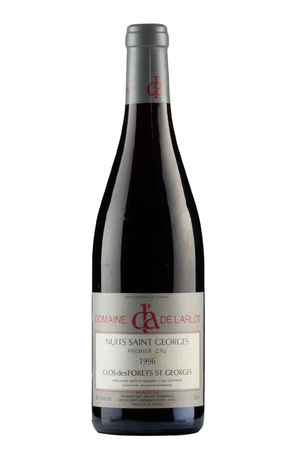 Nuits St Georges Clos des Forets St Georges Arlot 1996