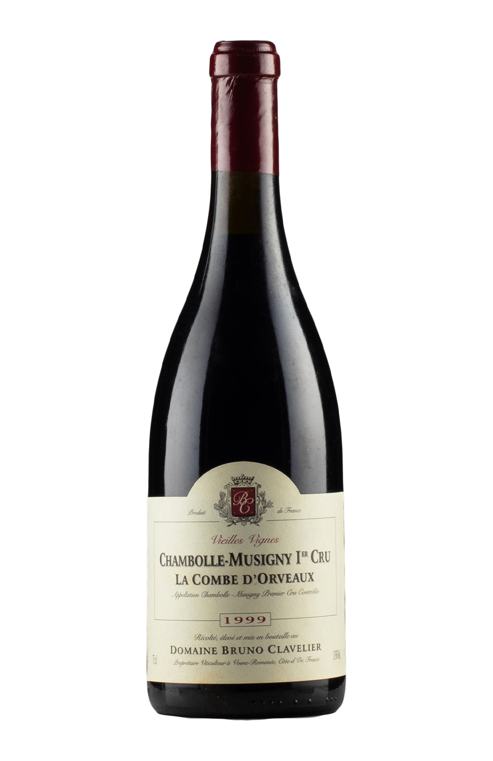 Chambolle Musigny La Combe d`Orveaux Bruno Clavelier 1999