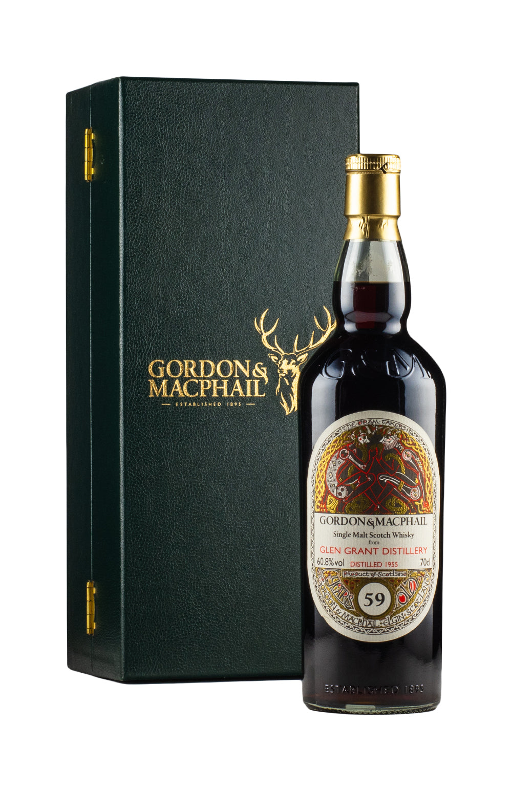 Glen Grant 59 Year Old Book of Kells 1955