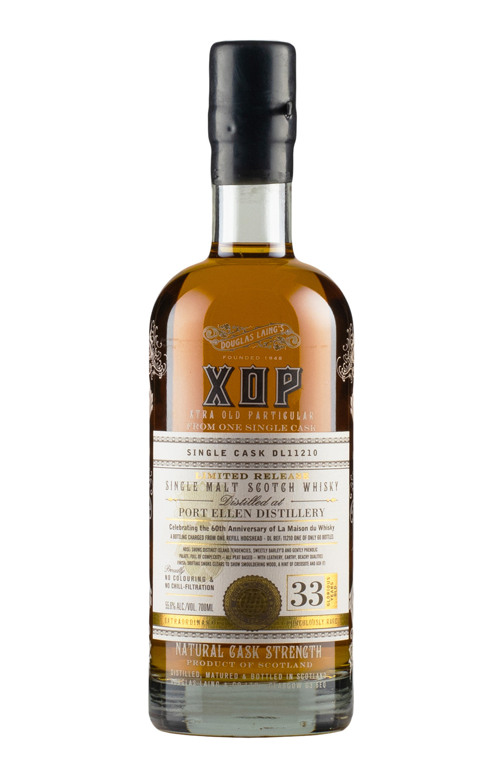 Port Ellen 33 Year Old LMDW 60th anniversary (No Box) 1982