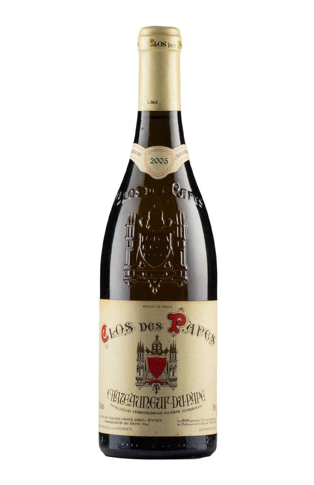 Chateauneuf du Pape Blanc Clos des Papes 2005