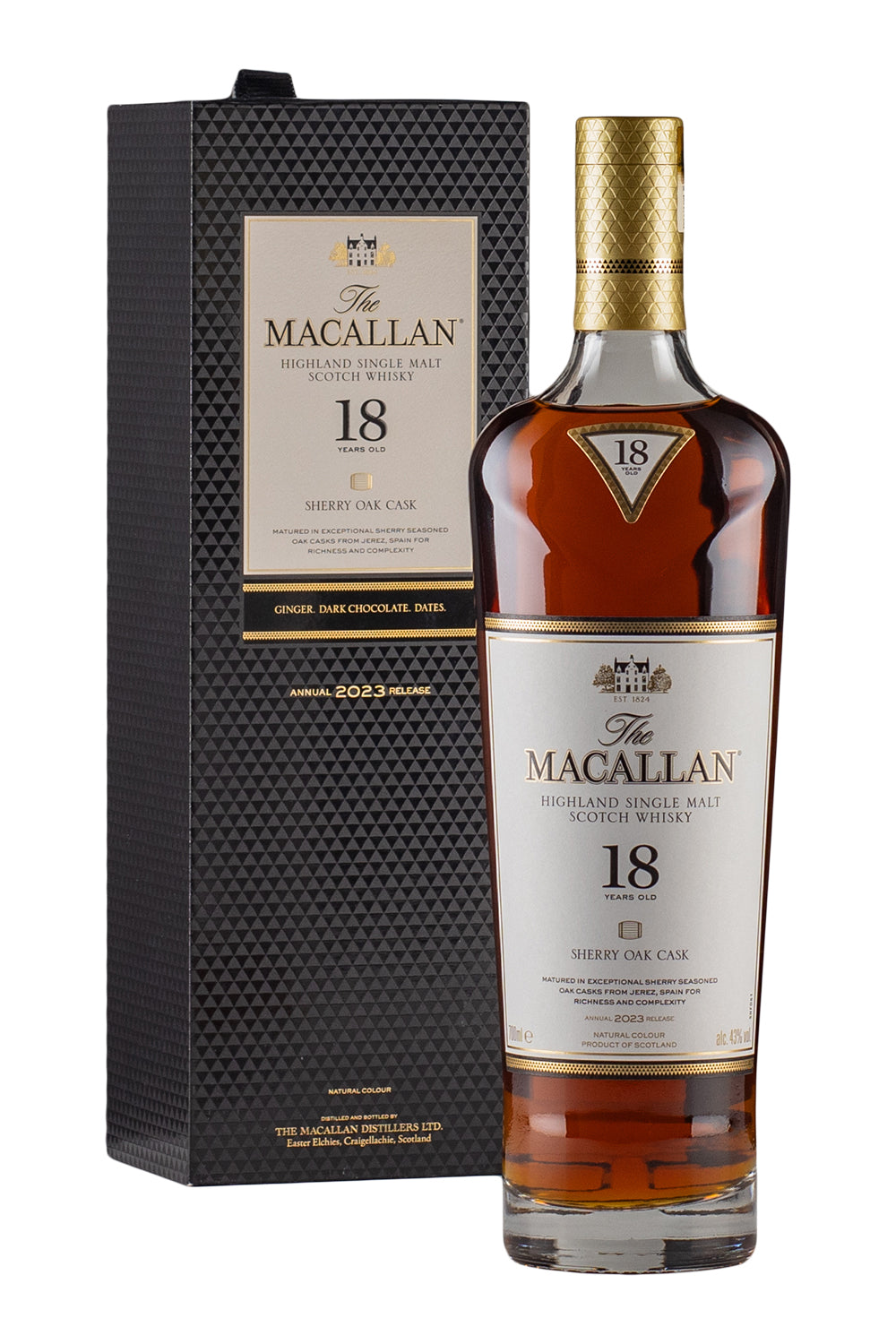 Macallan 18 Year Old Sherry Oak (2023 Release)