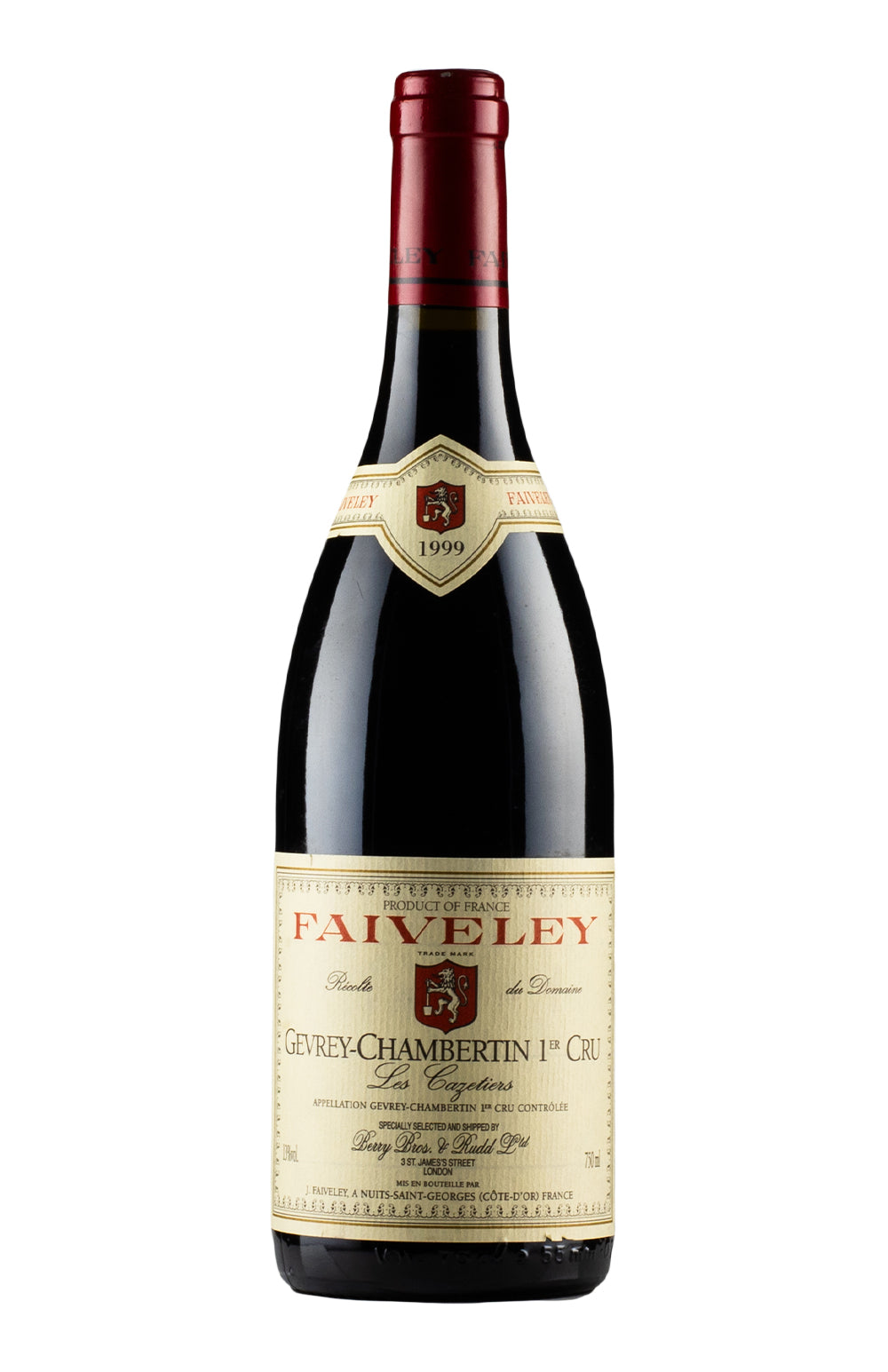 Gevrey Chambertin Les Cazetiers Faiveley 1999