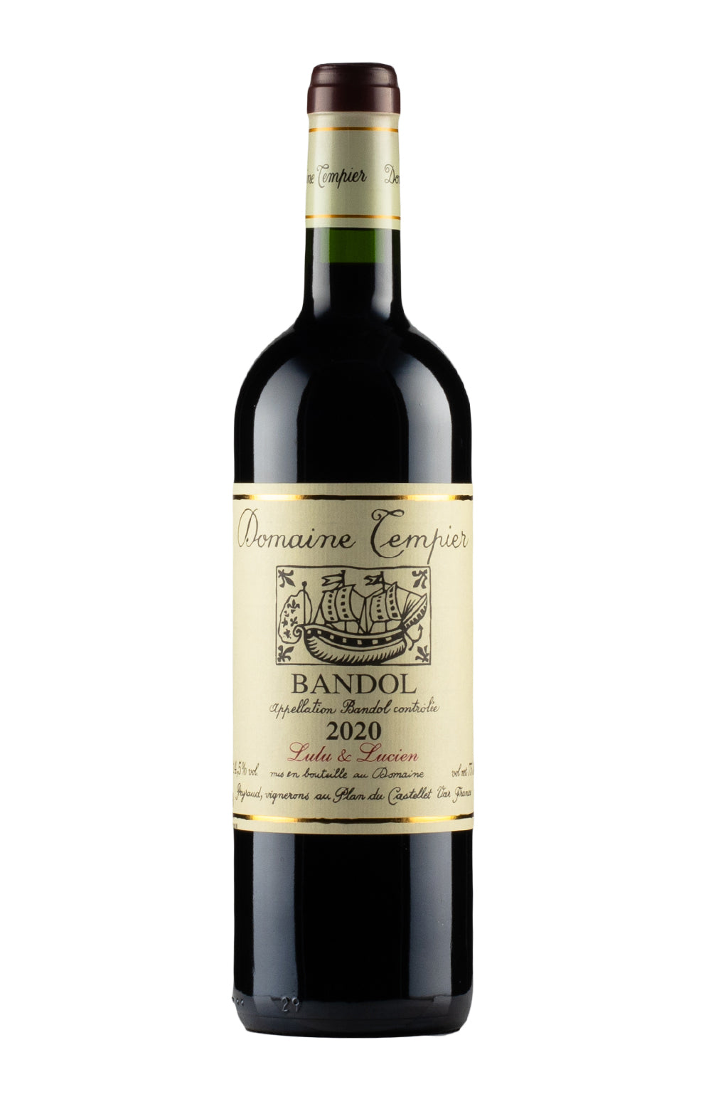 Bandol Lulu & Lucien Domaine Tempier 2020
