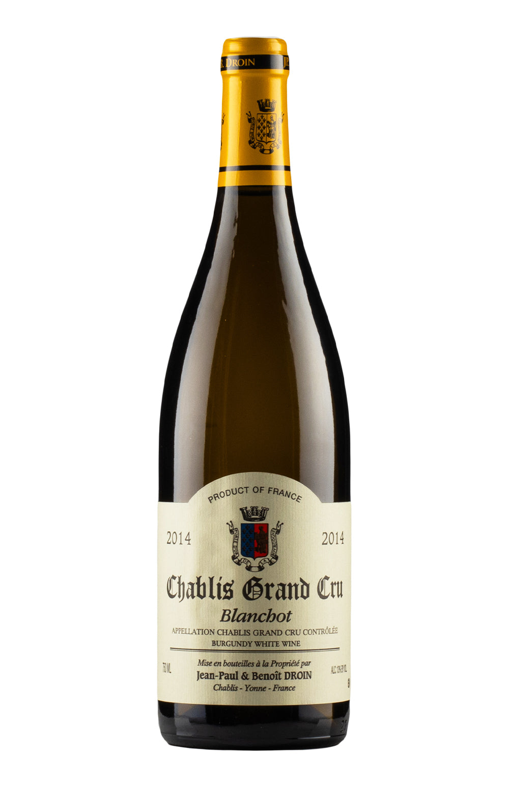 Chablis Blanchot Droin 2014