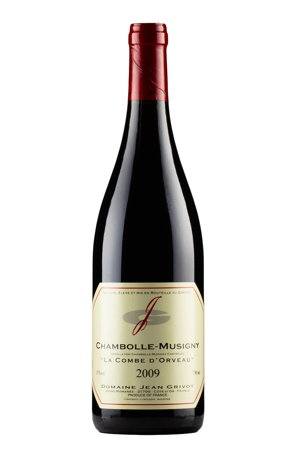 Chambolle Musigny La Combe d`Orveaux Jean Grivot 2009
