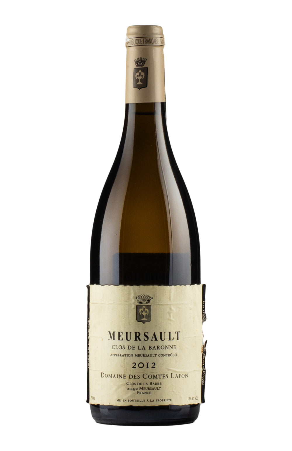 Meursault Clos de la Baronne Comtes Lafon 2012