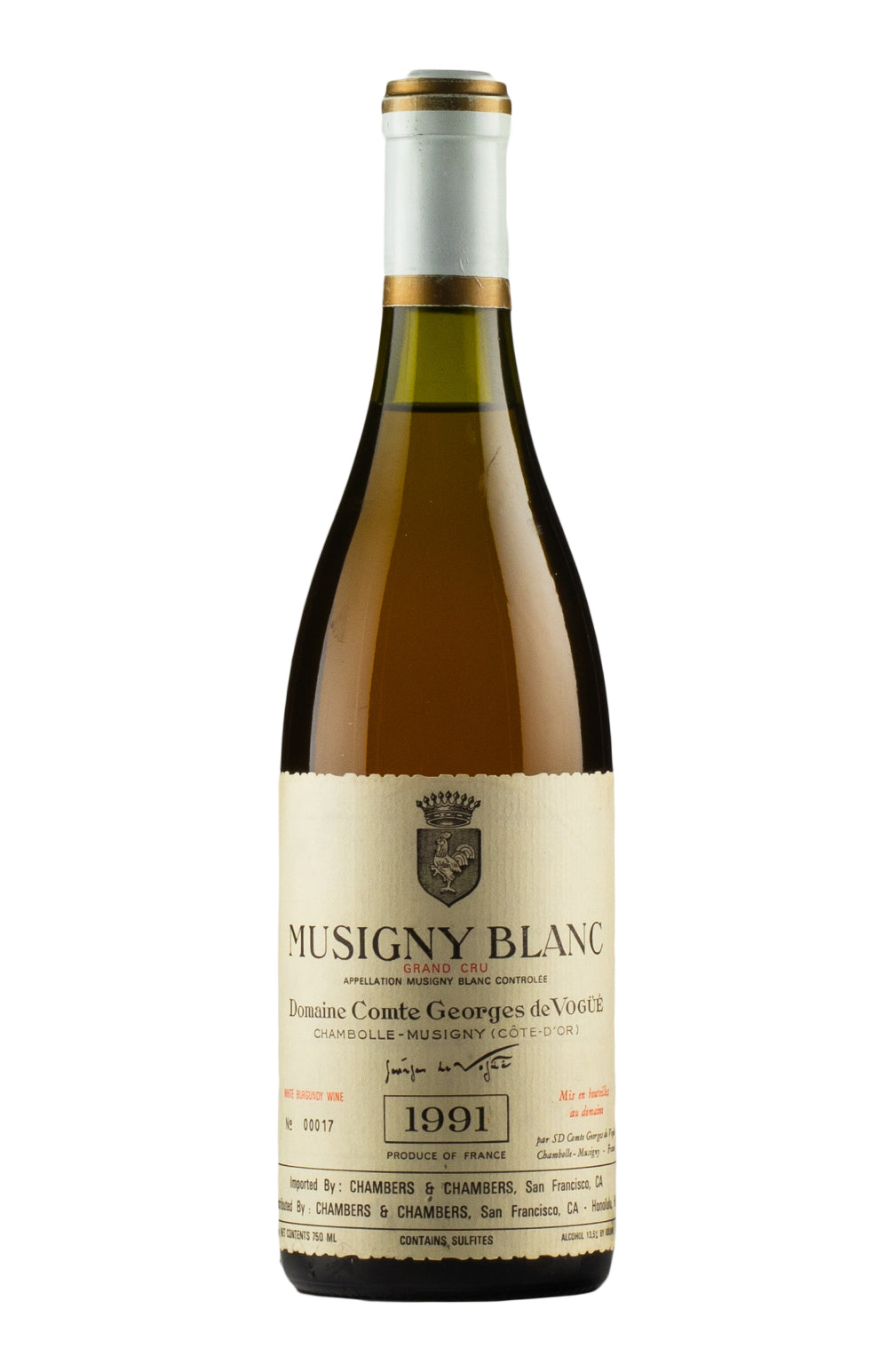 Musigny Blanc de Vogue 1991