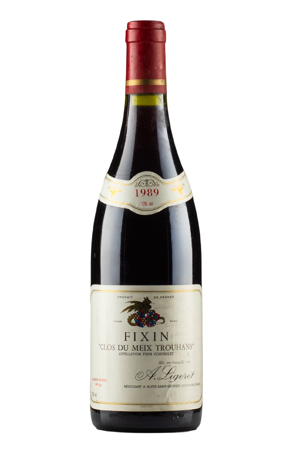 Fixin Clos du Meix Trouhans Ligeret 1989