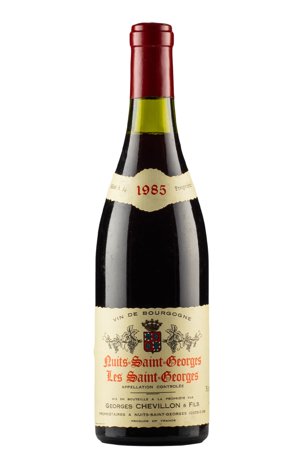 Nuits St Georges Les St Georges Georges Chevillon 1985