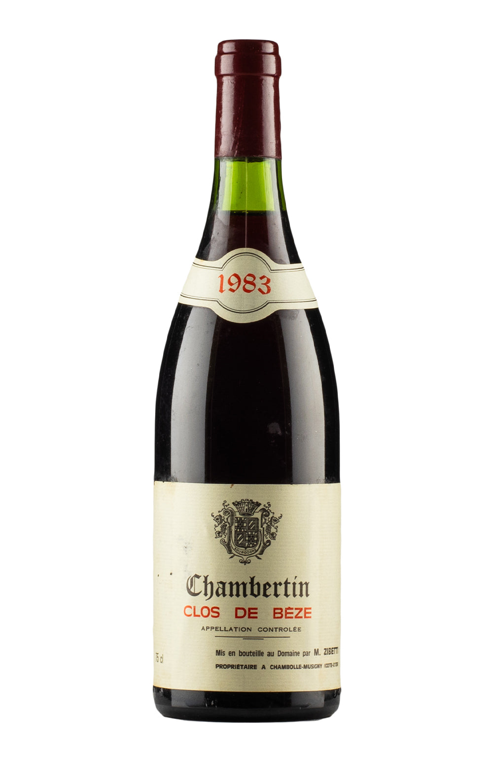 Chambertin Clos de Beze Zibetti 1983