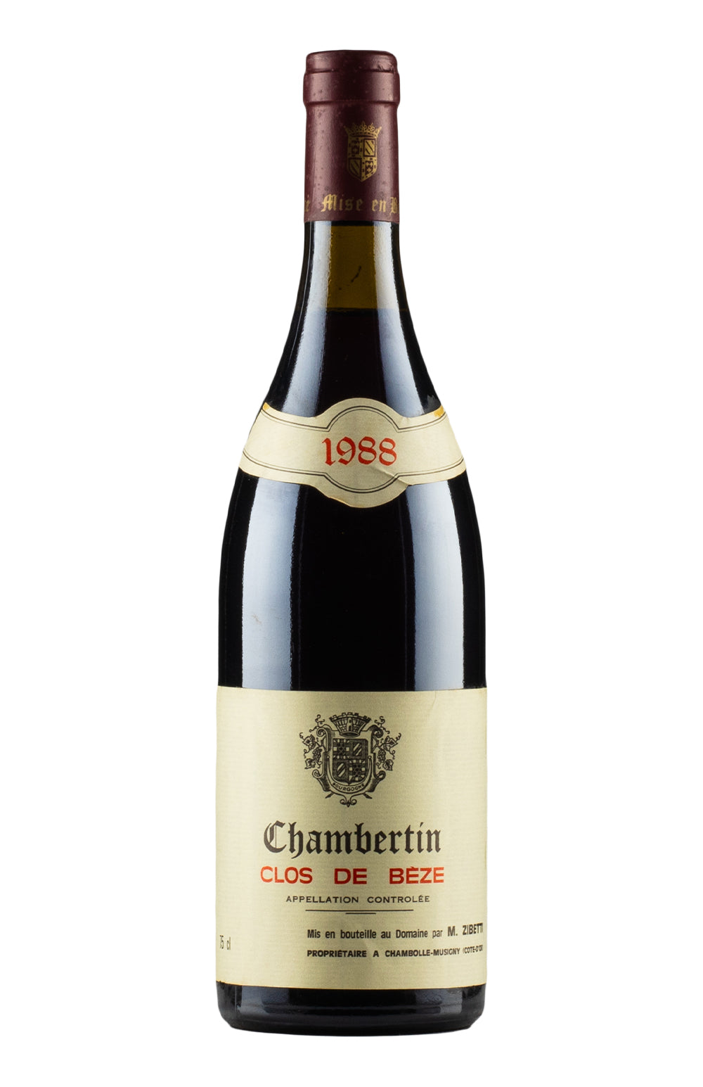 Chambertin Clos de Beze Zibetti 1988