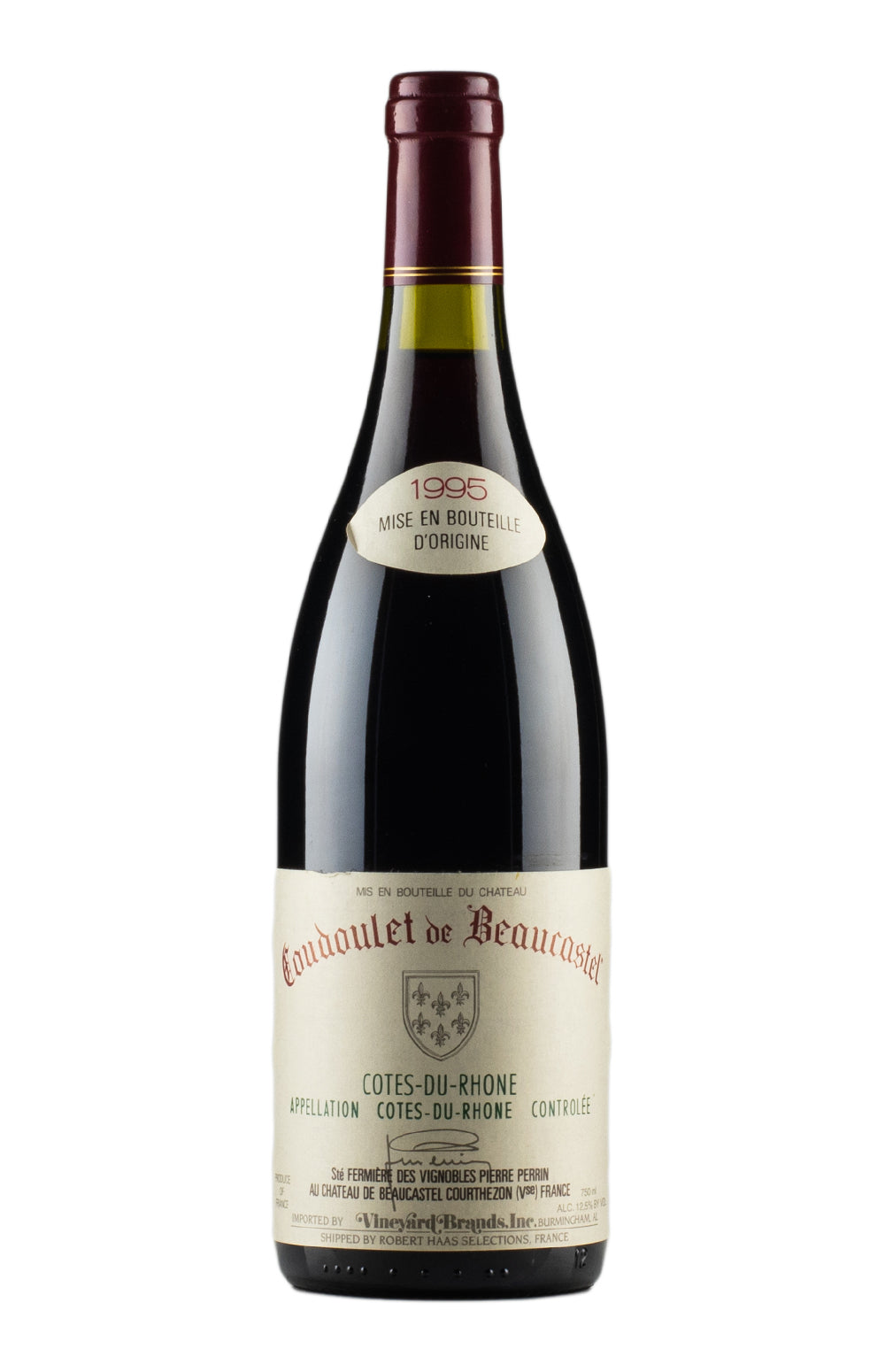 Cotes du Rhone Coudoulet de Beaucastel 1995