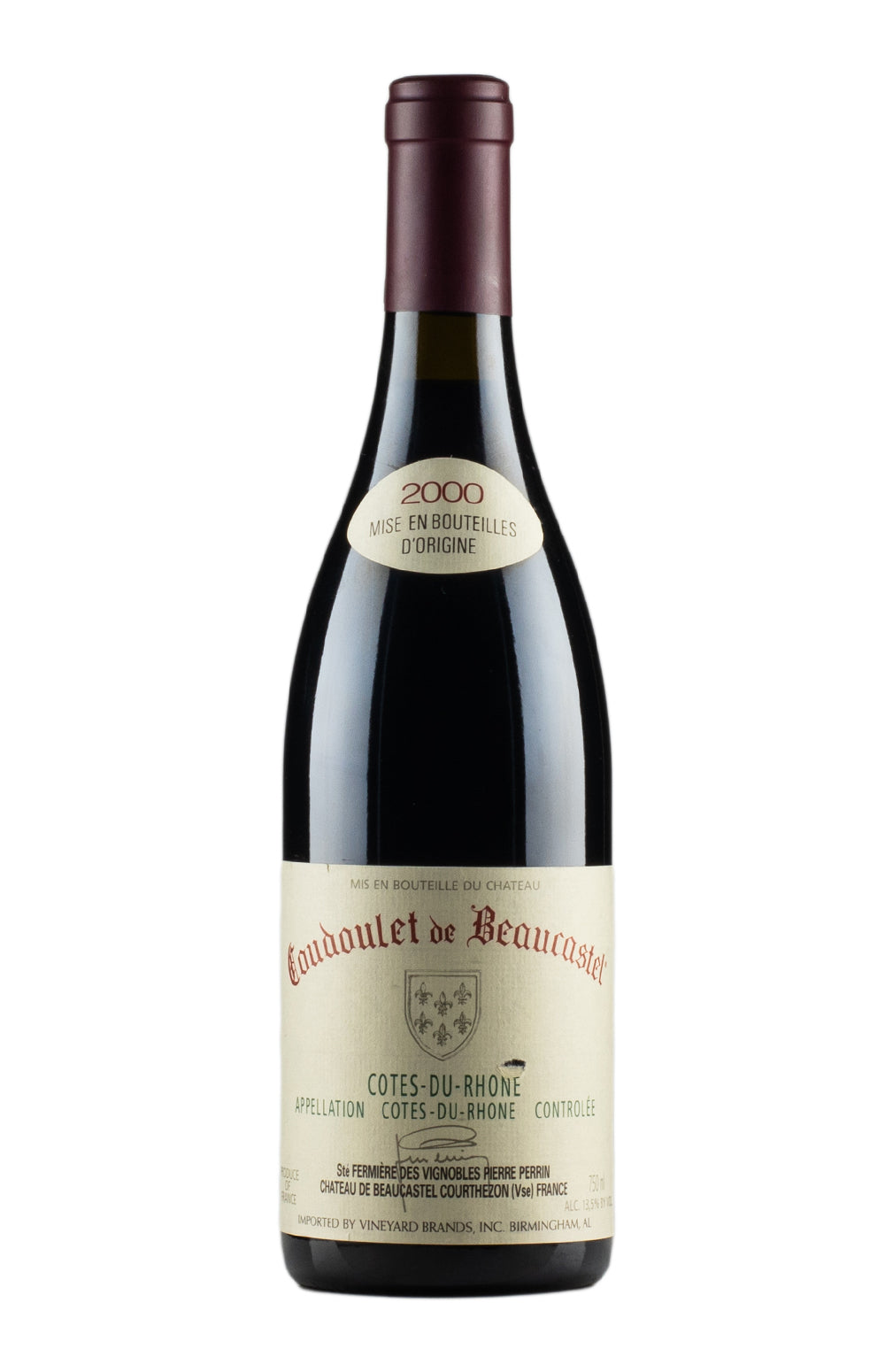 Cotes du Rhone Coudoulet de Beaucastel 2000