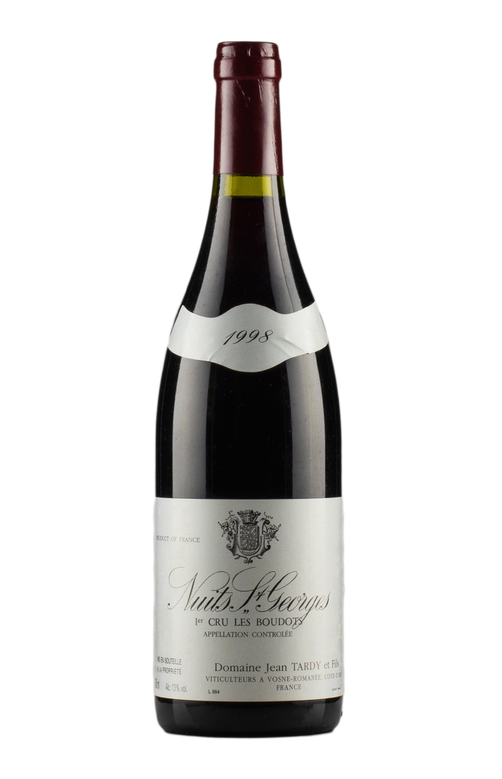 Nuits St Georges Les Boudots Jean Tardy 1998