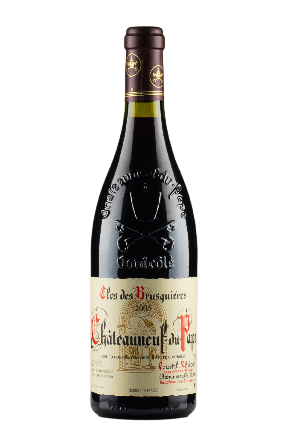 Chateauneuf du Pape Clos des Brusquieres 2005