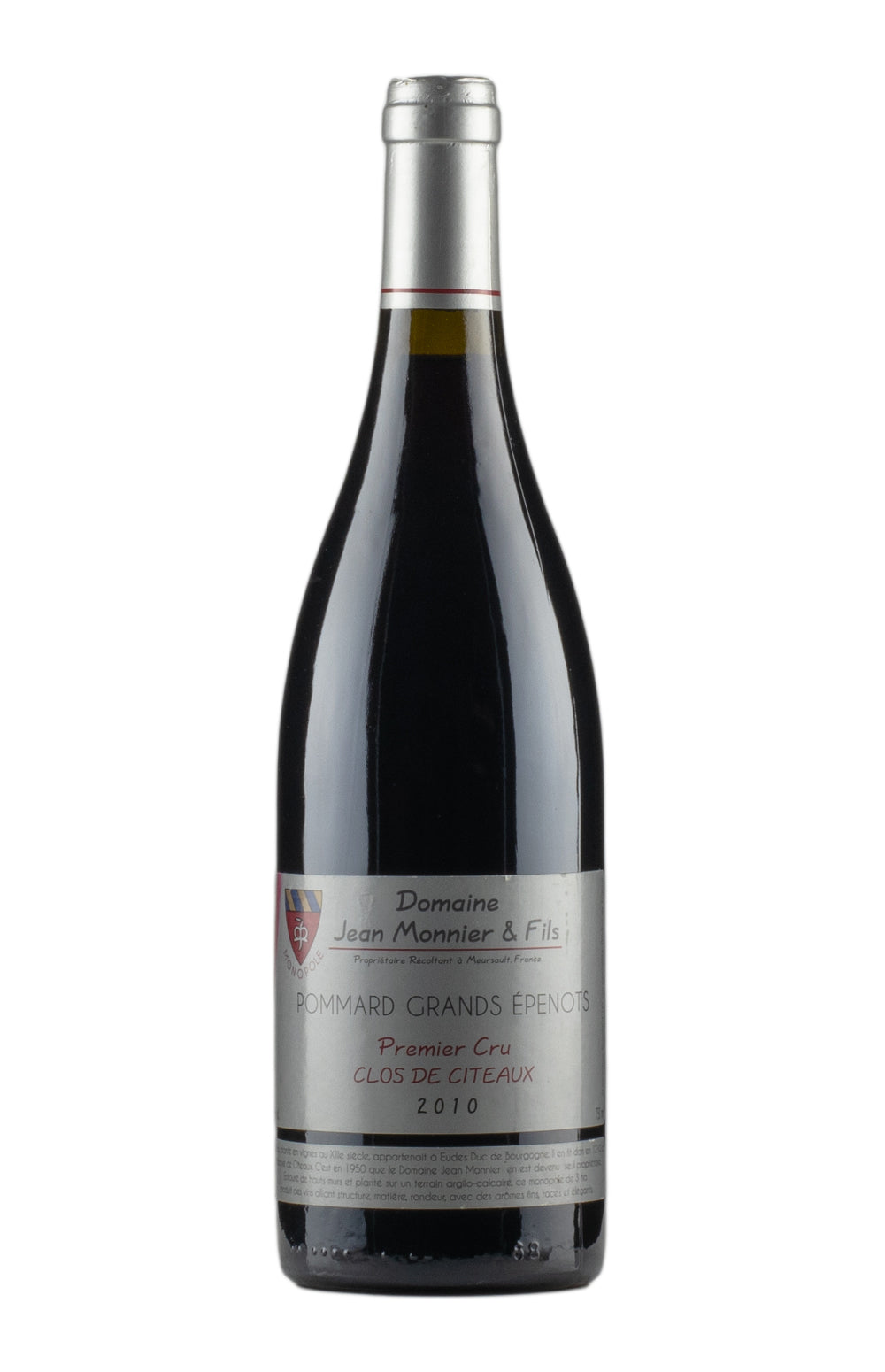 Pommard Grands Epenots Clos de Citeaux Jean Monnier 2010