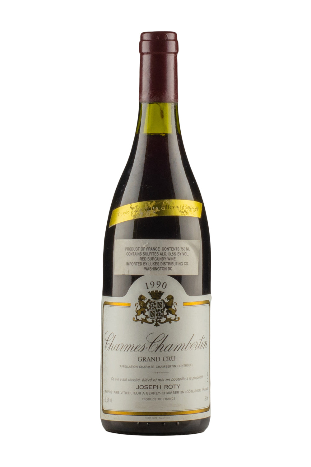 Charmes Chambertin Cuvee de Tres Vieilles Vignes Joseph Roty 1990