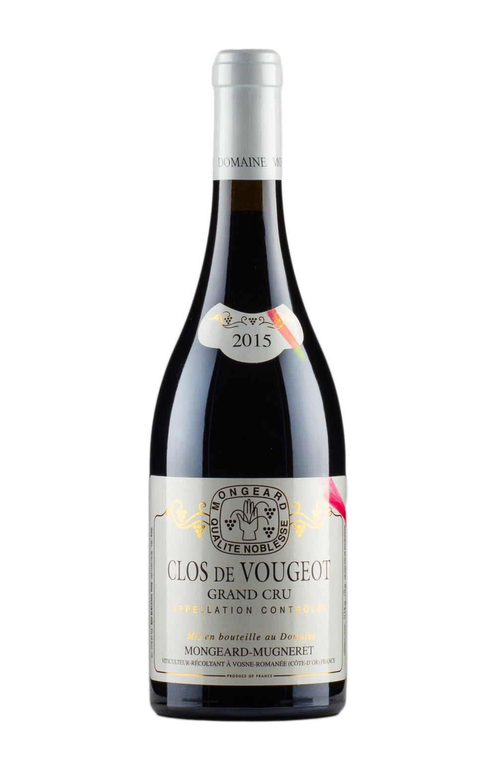 Clos de Vougeot Mongeard Mugneret 2015