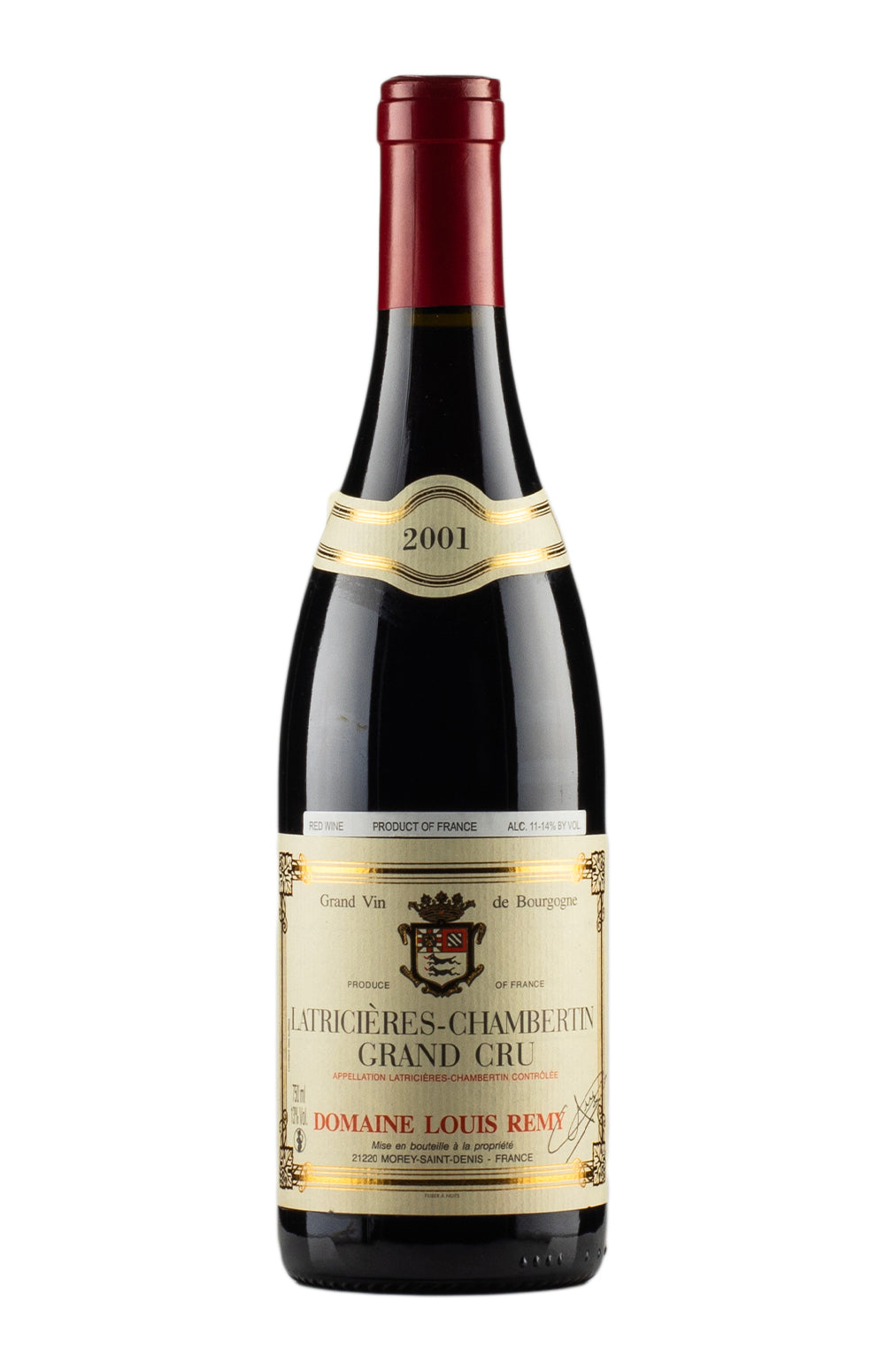 Latricieres Chambertin Louis Remy 2001