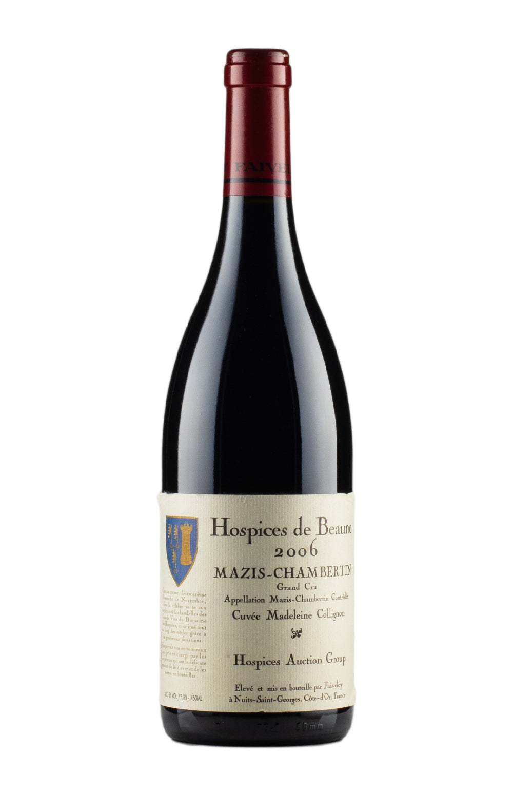 Mazis Chambertin Cuvee Madeline Collignon Hospices de Beaune 2006
