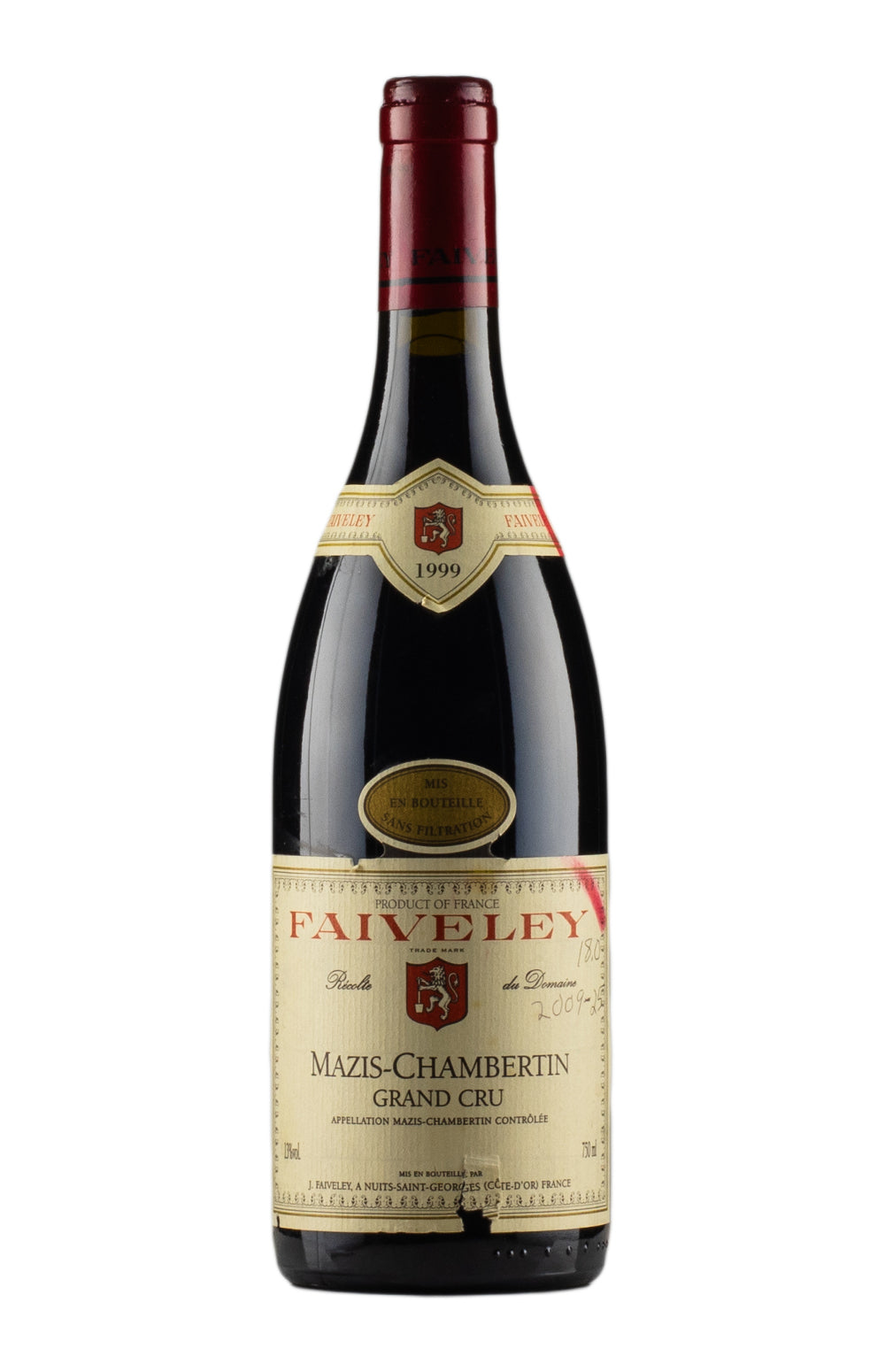 Mazis Chambertin Domaine Faiveley 1999