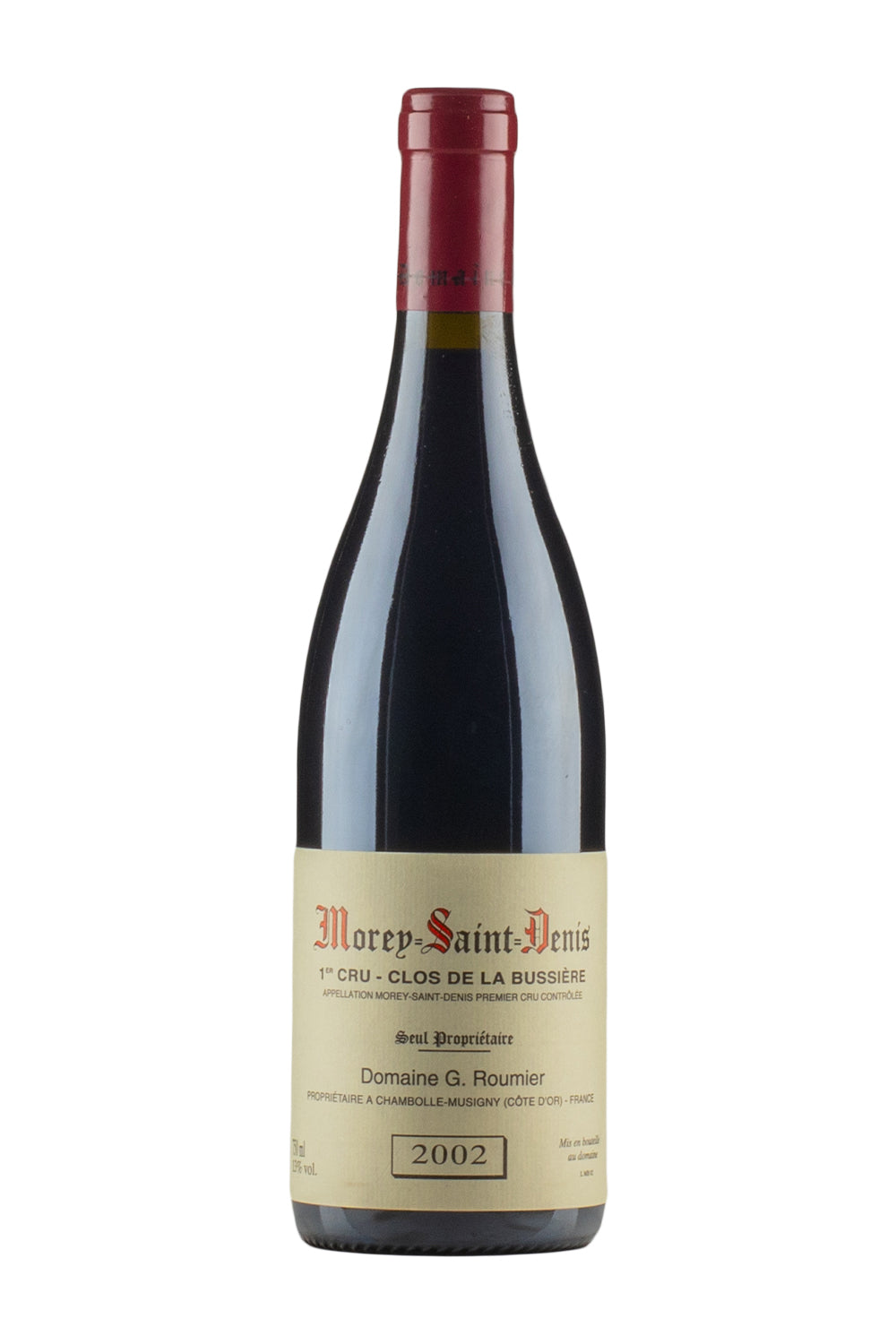 Morey St Denis Clos de la Bussiere Georges Roumier 2002