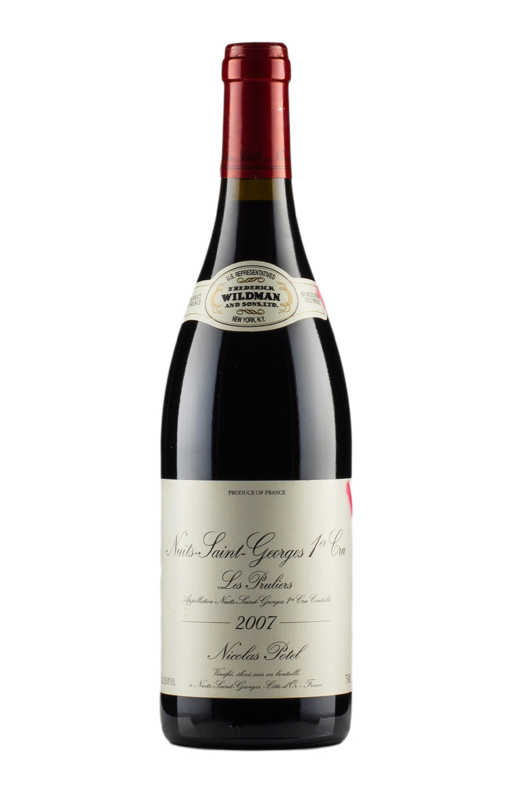 Nuits St Georges Les Pruliers Nicolas Potel 2007