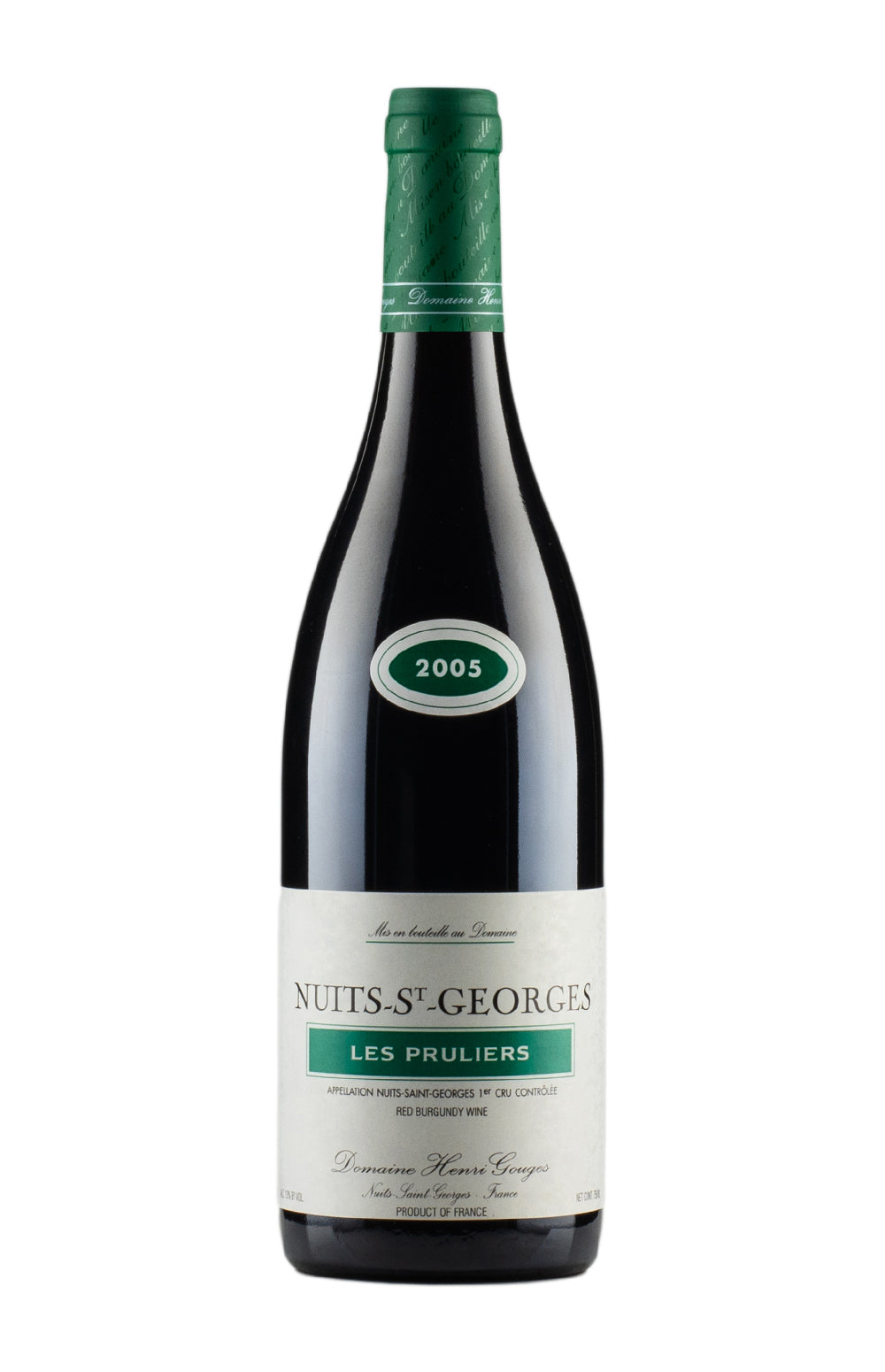 Nuits St Georges Les Pruliers Henri Gouges 2005