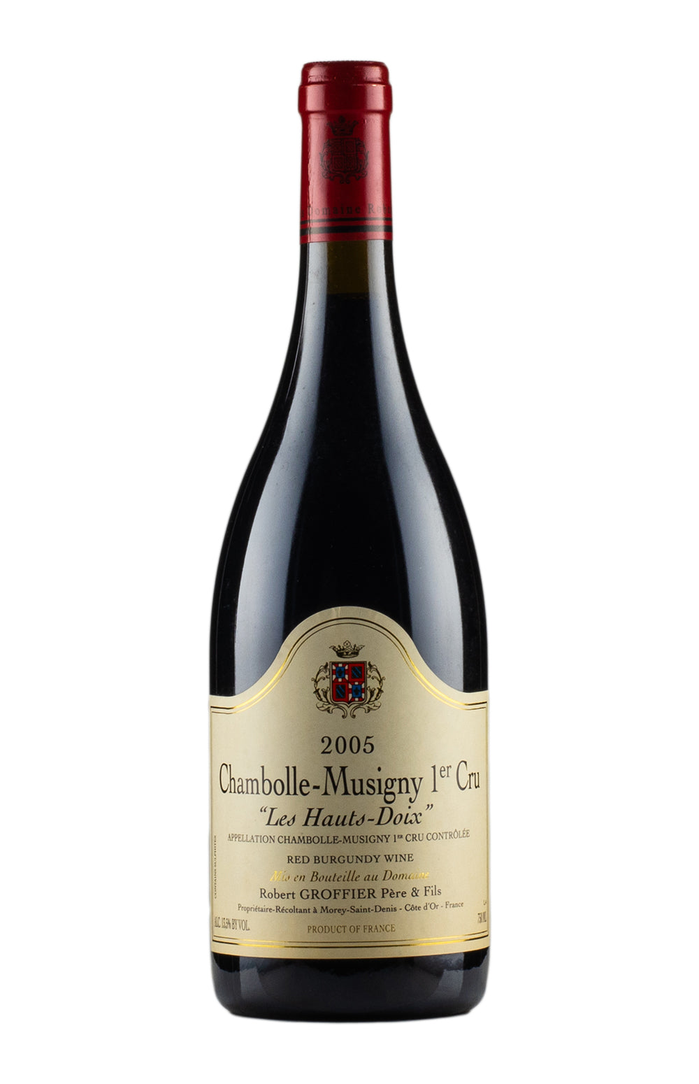 Chambolle Musigny Les Hauts Doix Robert Groffier 2005
