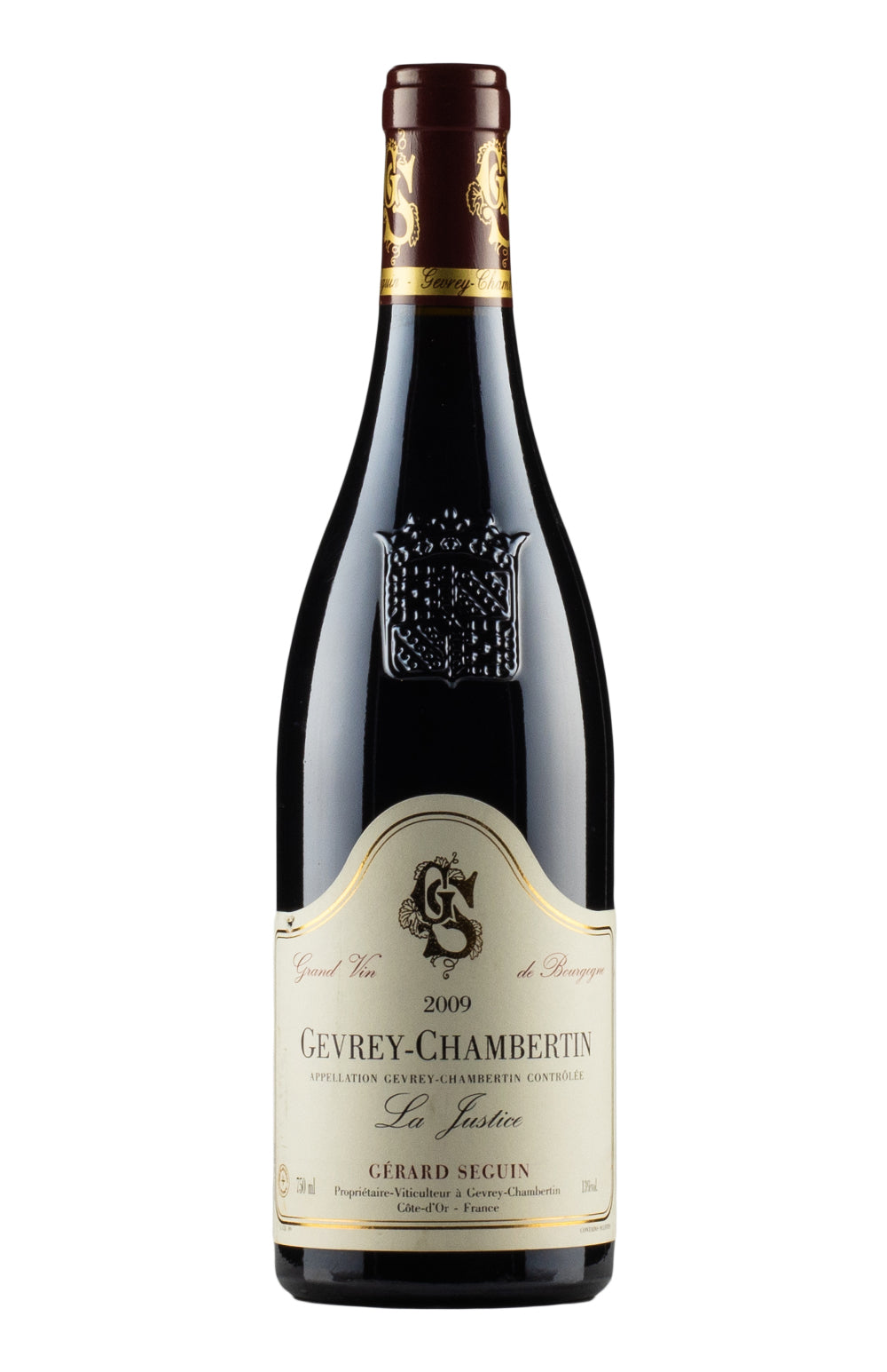 Gevrey Chambertin La Justice Gerard Seguin 2009