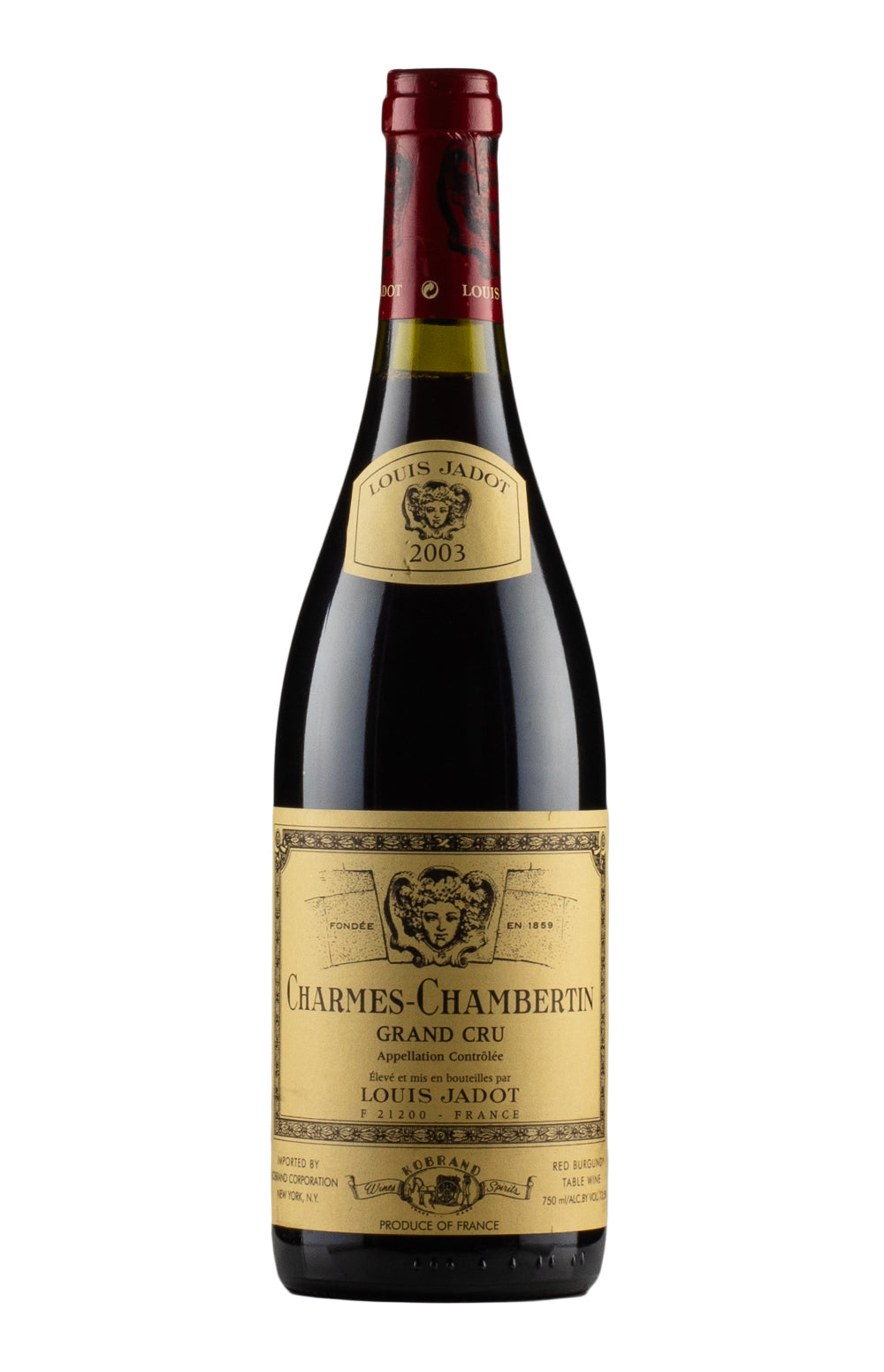 Charmes Chambertin Jadot 2003