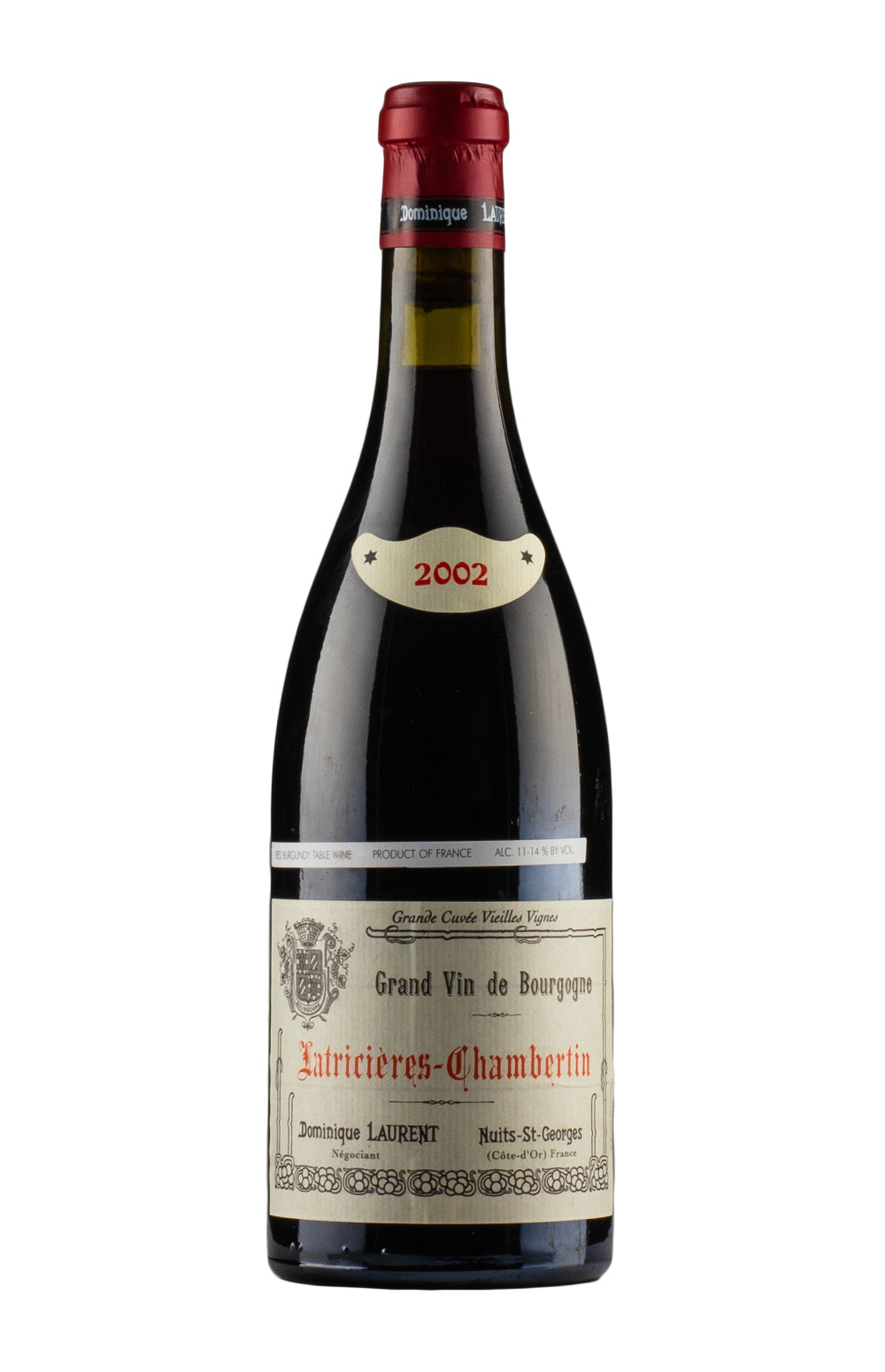Latricieres Chambertin Dominique Laurent 2002