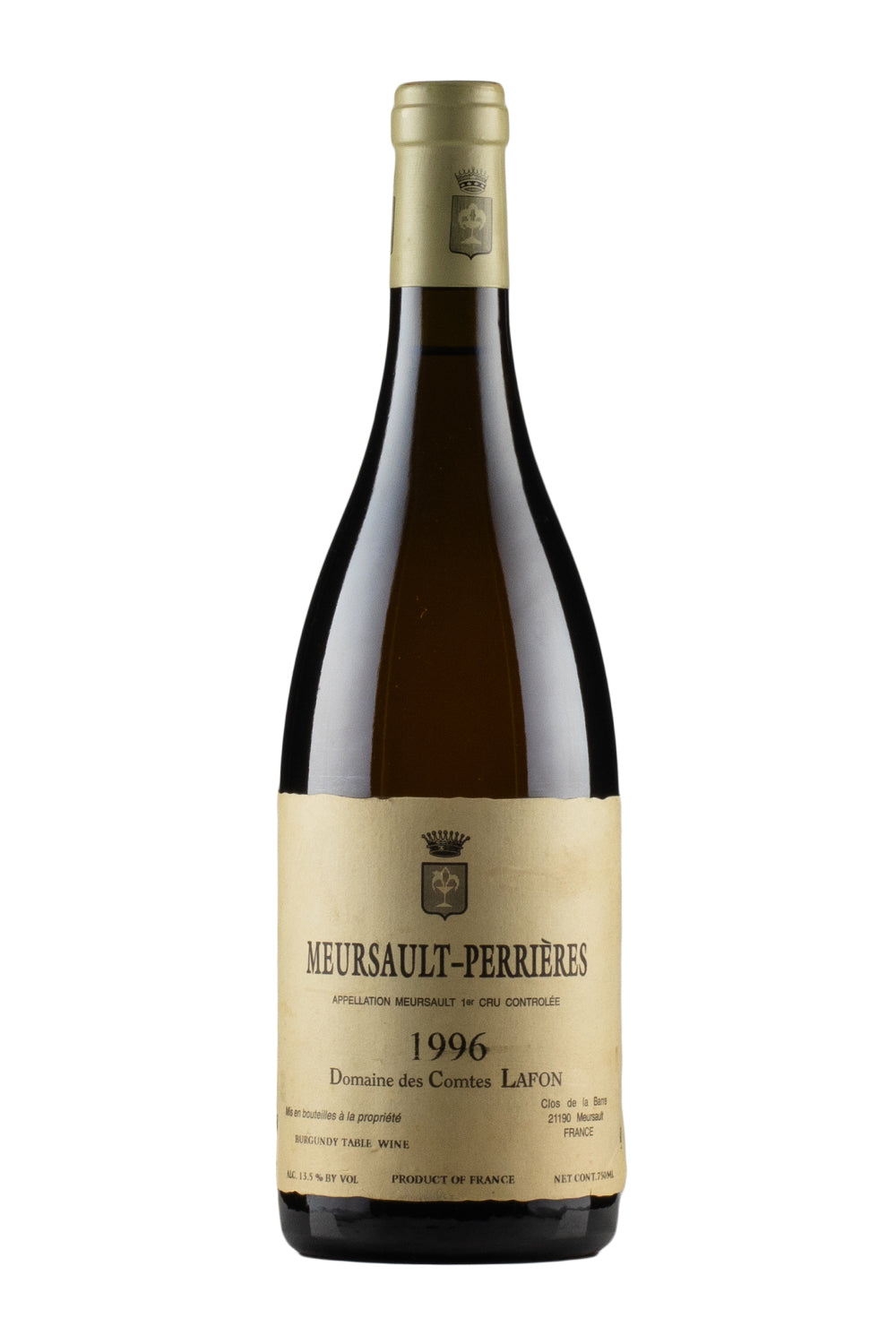 Meursault Perrieres Comtes Lafon 1996