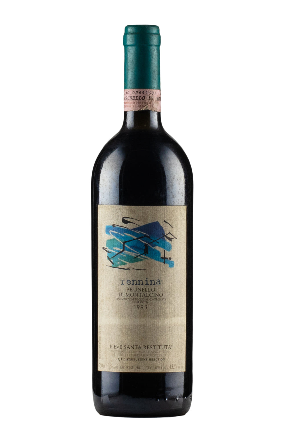 Brunello di Montalcino Rennina Gaja Pieve Santa Restituta 1993