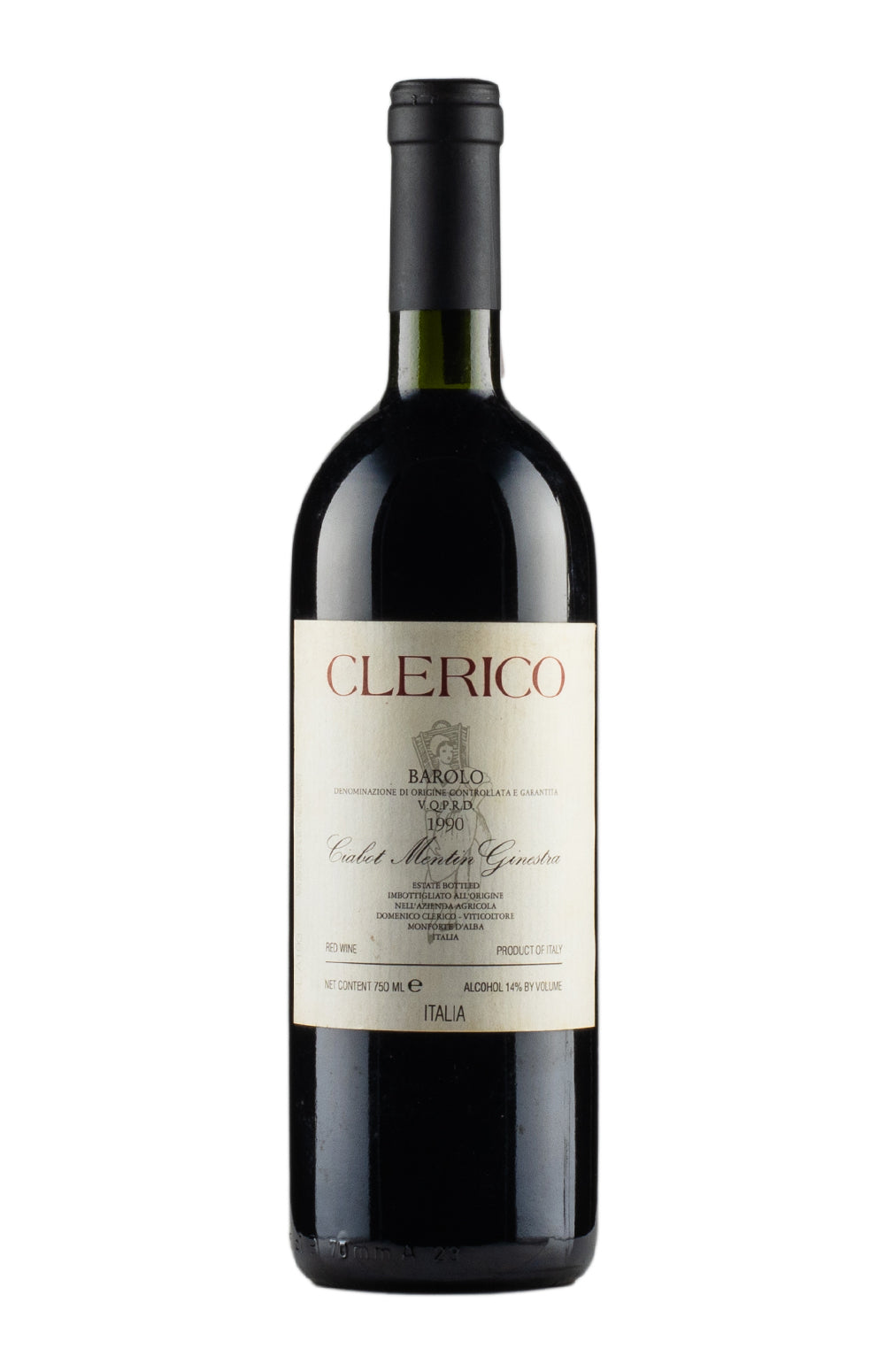 Barolo Ciabot Mentin Ginestra Domenico Clerico 1990