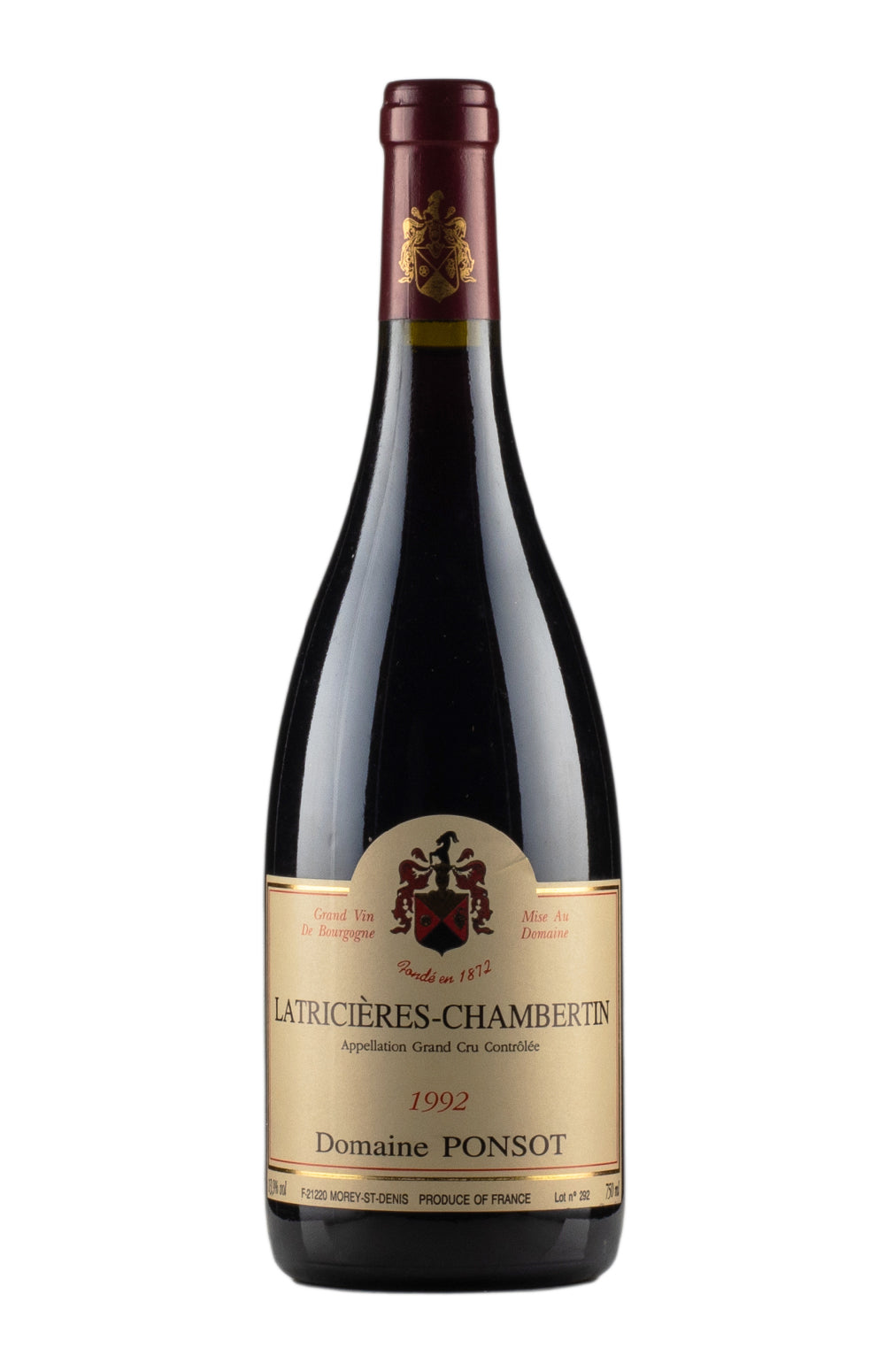 Latricieres Chambertin Domaine Ponsot 1992