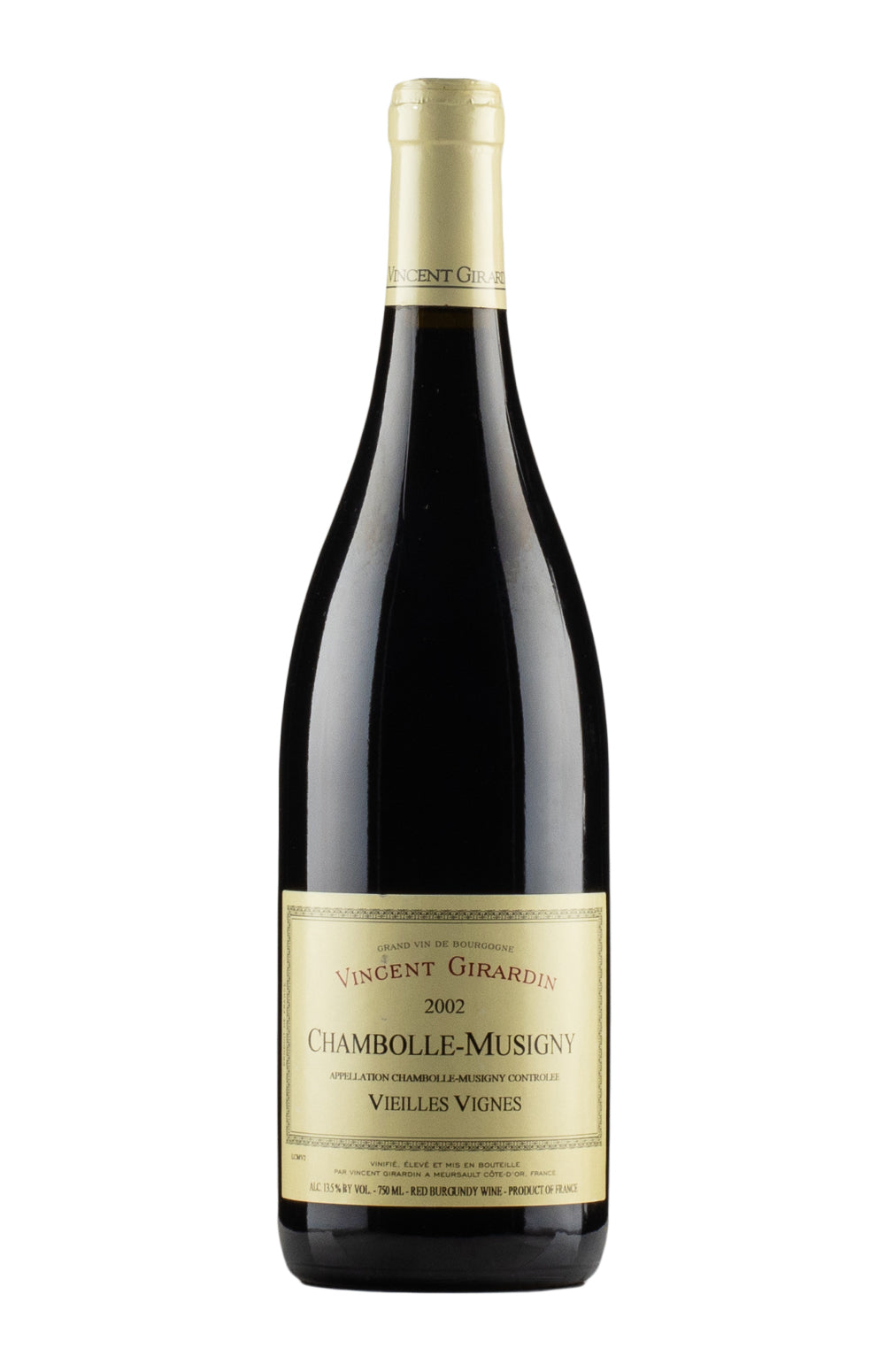 Chambolle Musigny Les Vieilles Vignes Vincent Girardin 2002
