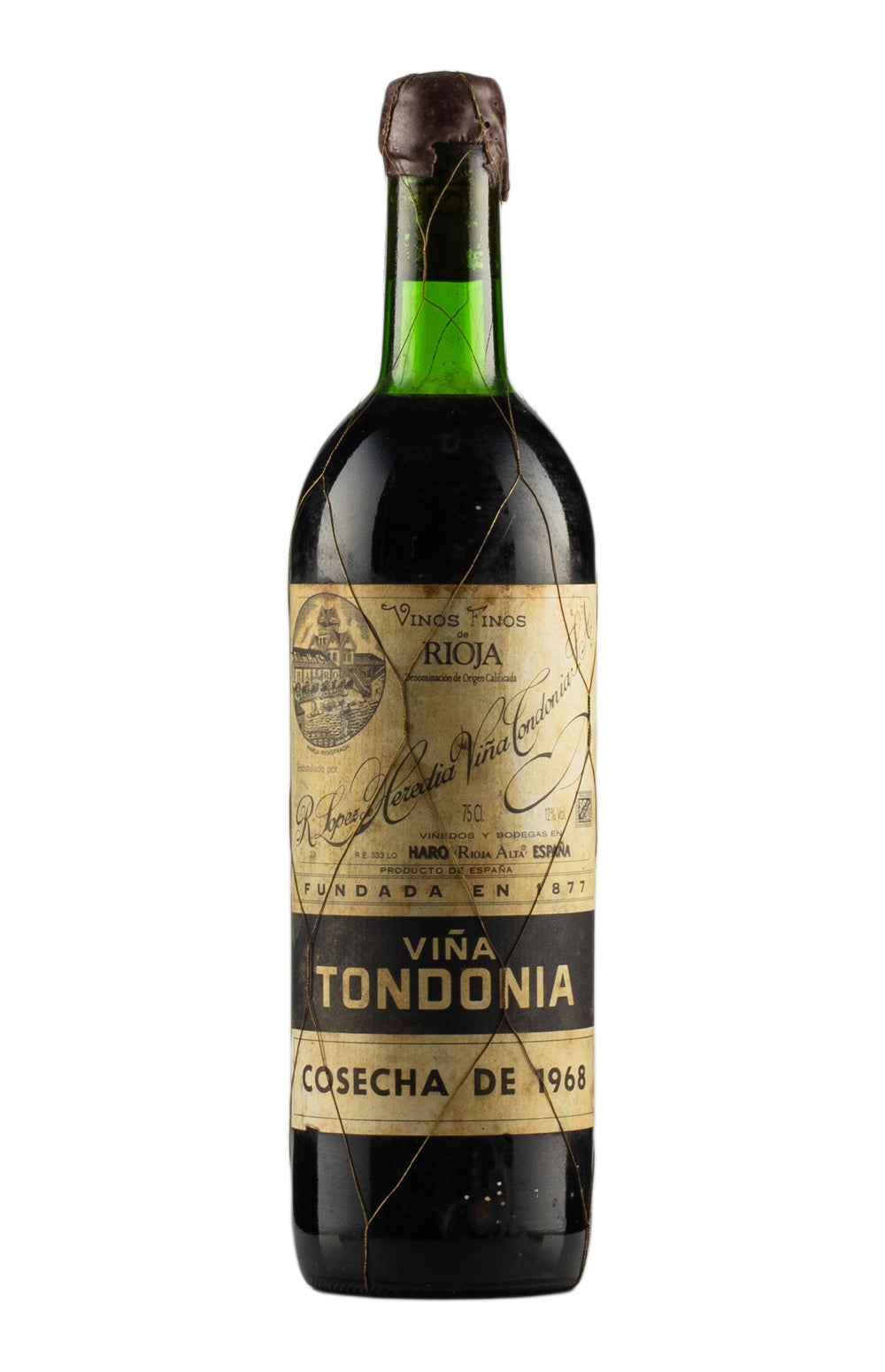 Vina Tondonia Rioja Gran Reserva Tinto Lopez de Heredia 1968