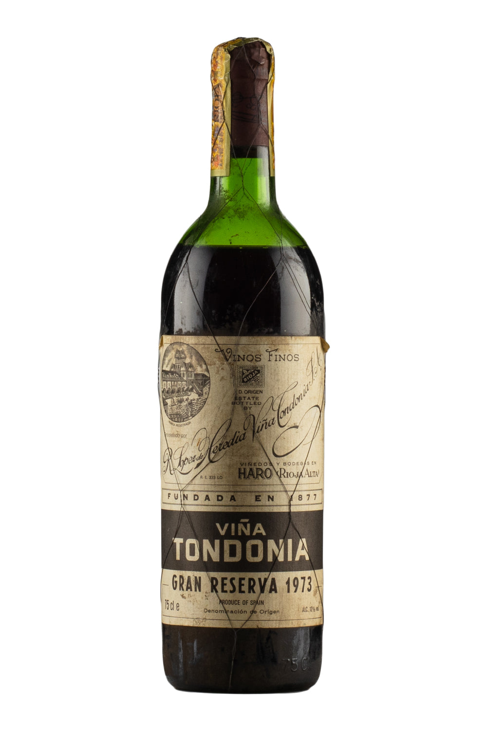 Vina Tondonia Rioja Gran Reserva Tinto Lopez de Heredia 1973