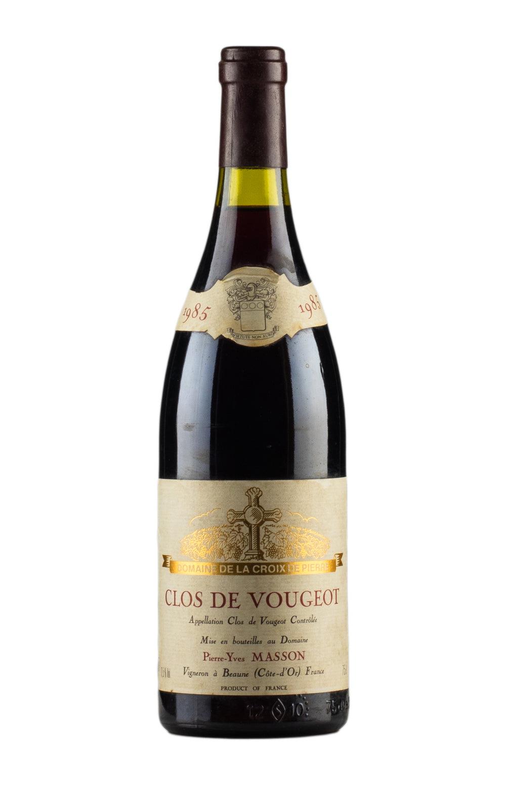 Clos Vougeot Pierre Yves Masson 1985