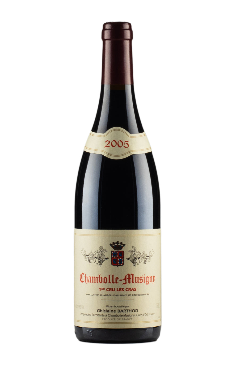 Chambolle Musigny Les Cras Ghislaine Barthod 2005