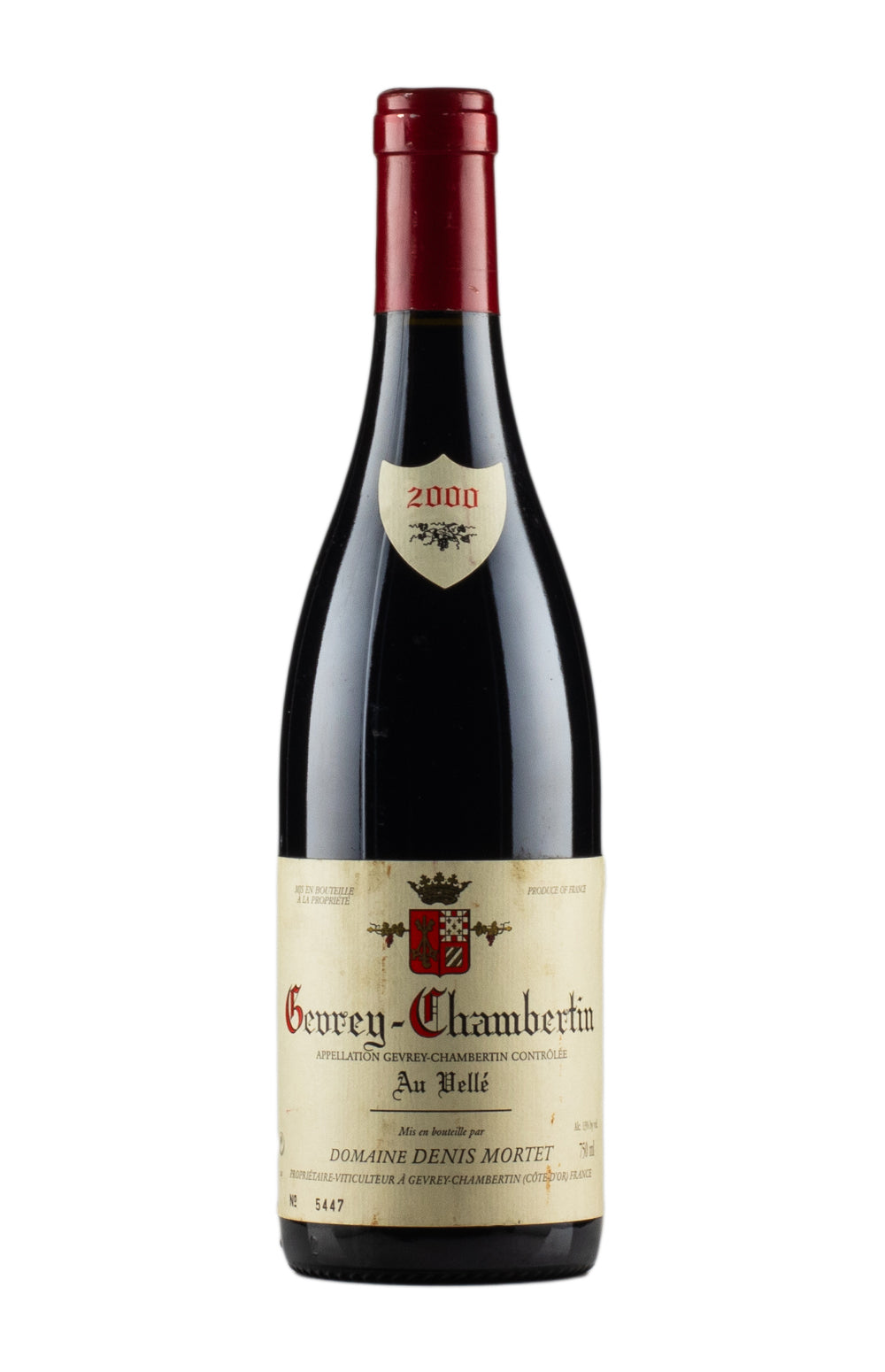 Gevrey Chambertin Au Velle Denis Mortet 2000