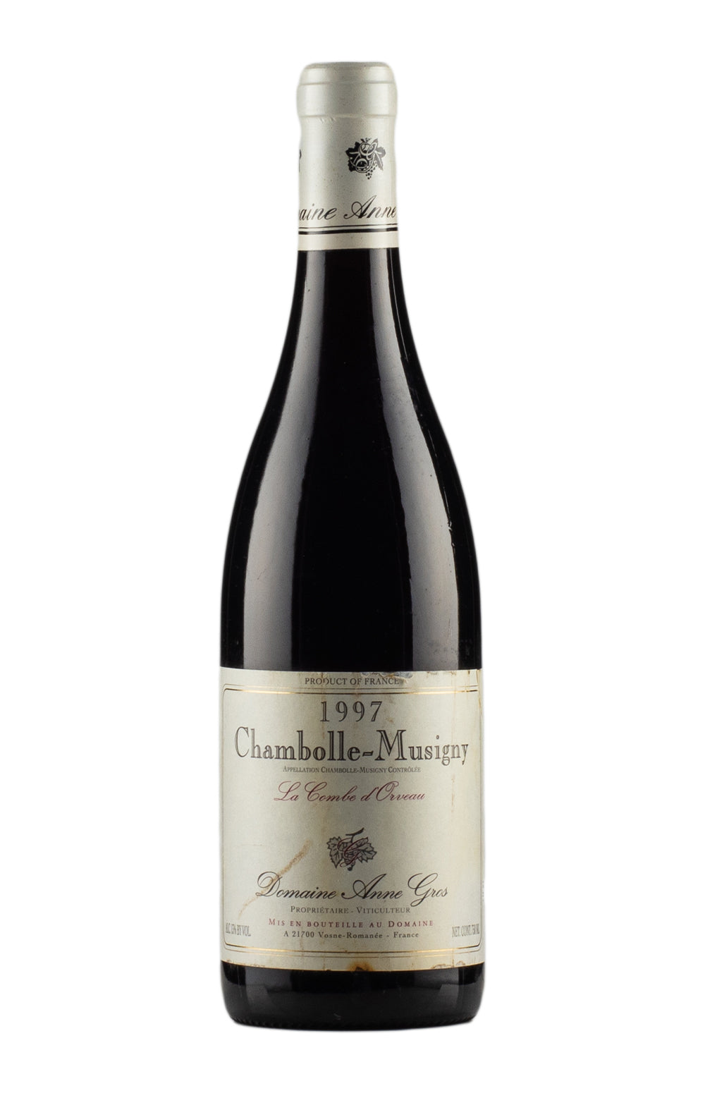 Chambolle Musigny La Combe d`Orveau Anne Gros 1997