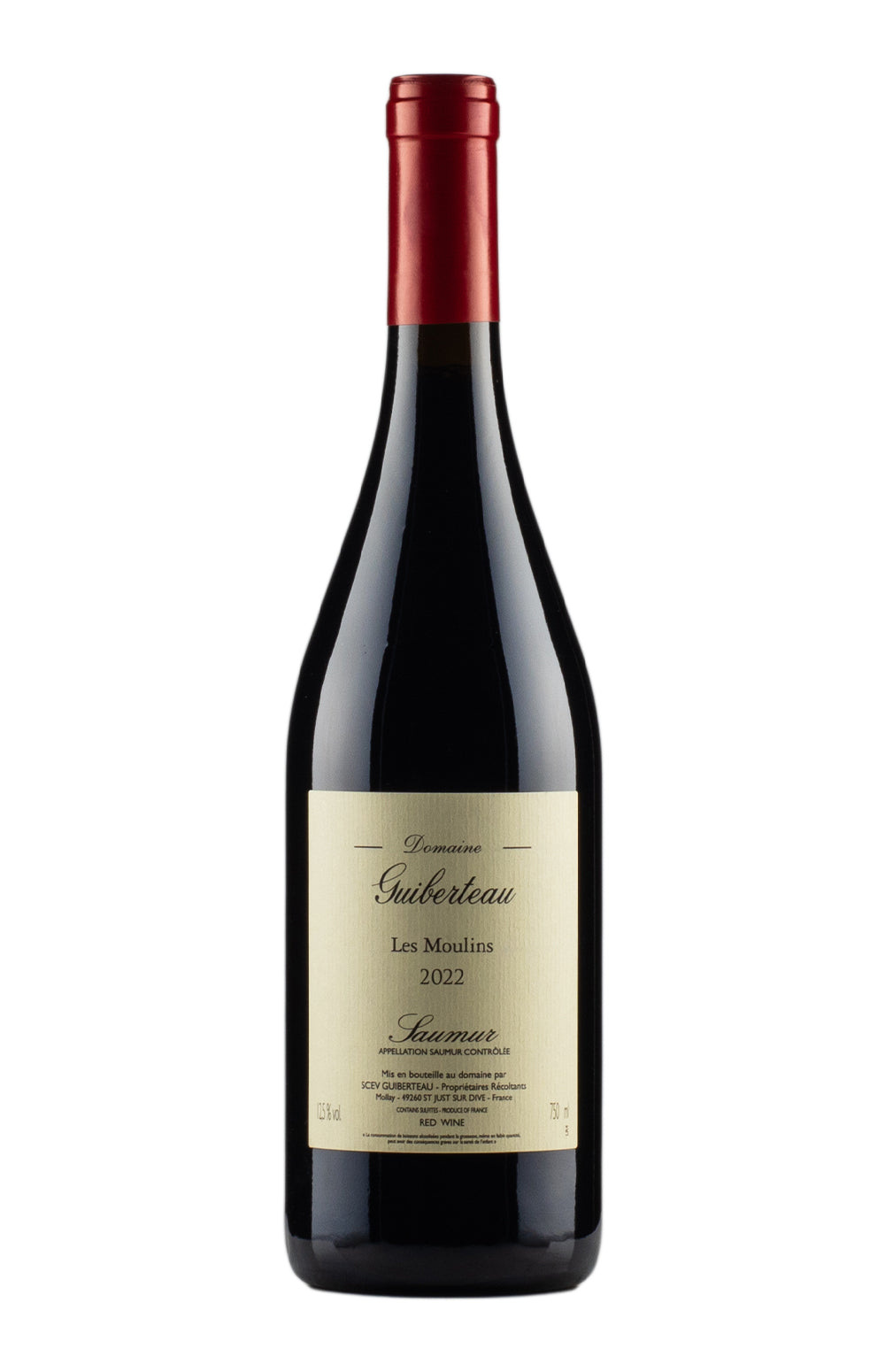 Saumur Rouge Les Moulins Guiberteau 2022
